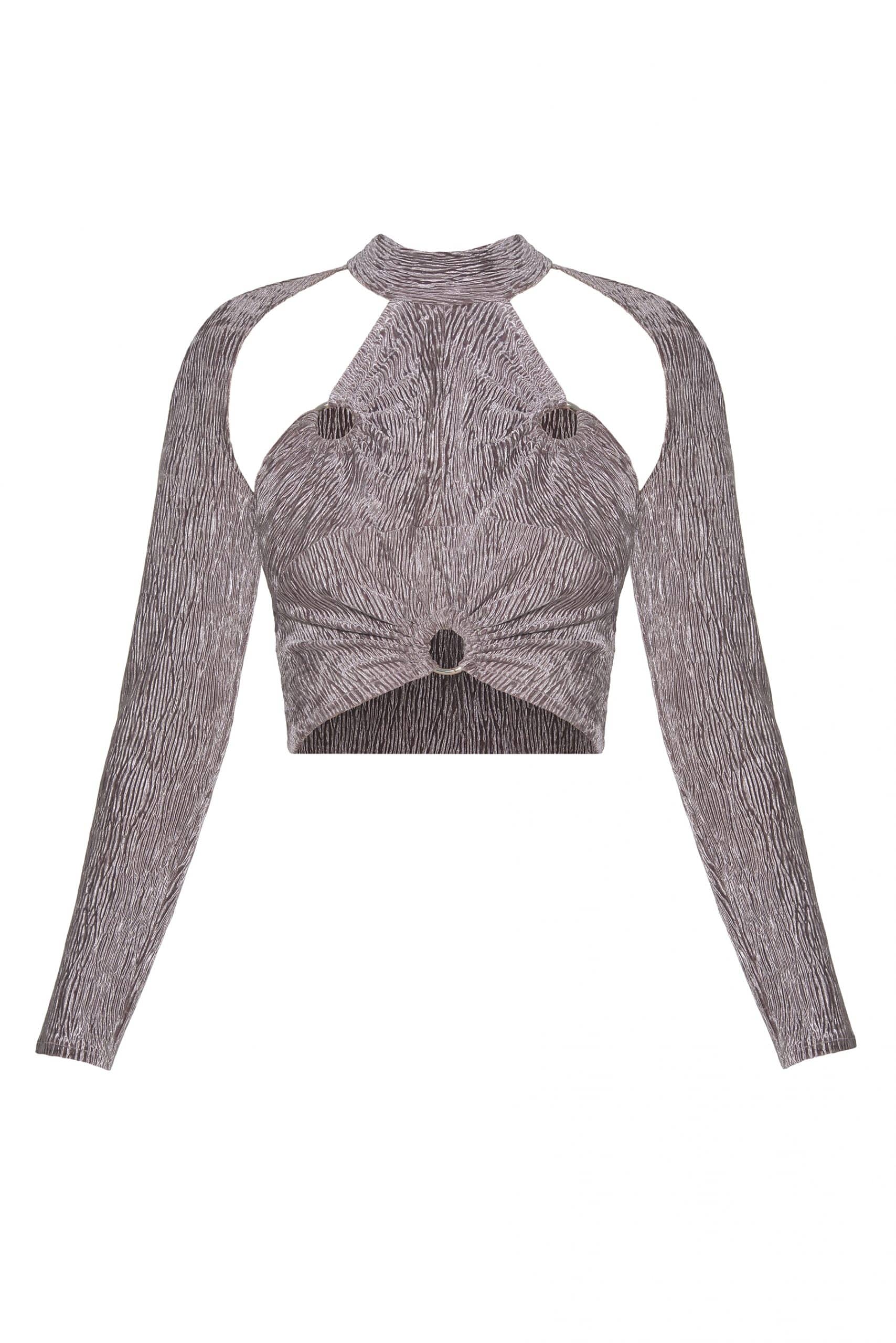 Cream turtleneck