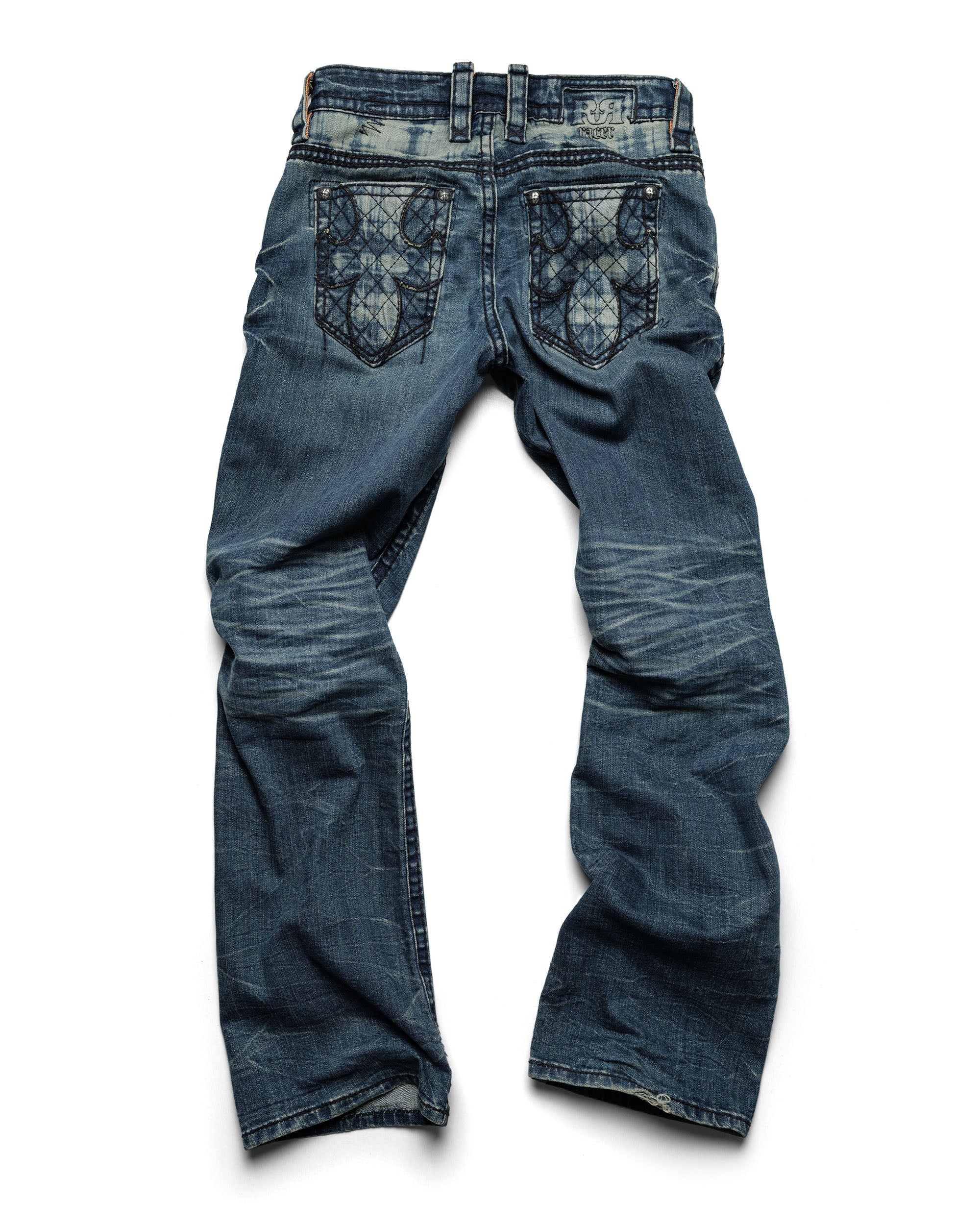 Rock revival dark bootcut denim