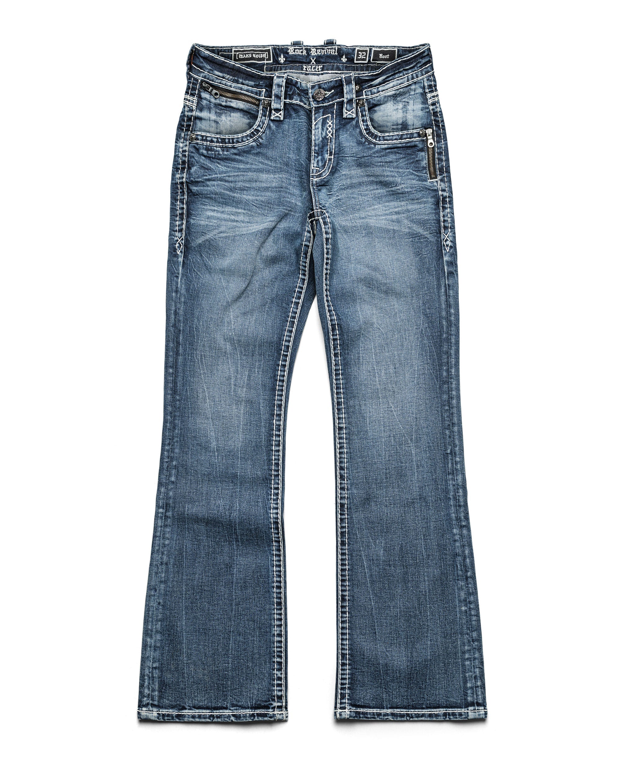 Rock revival light bootcut denim
