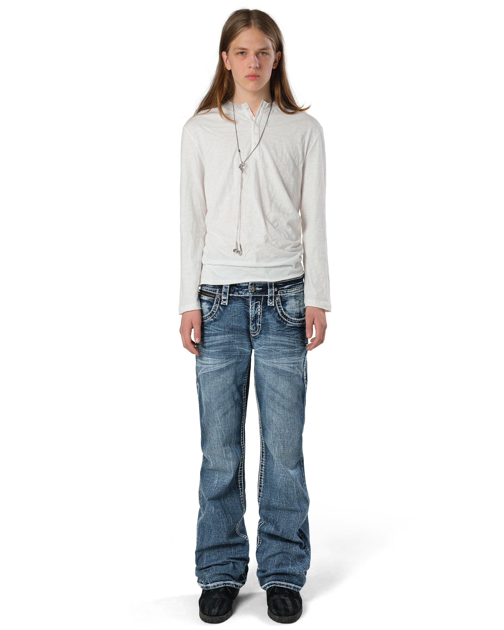 Rock revival light bootcut denim