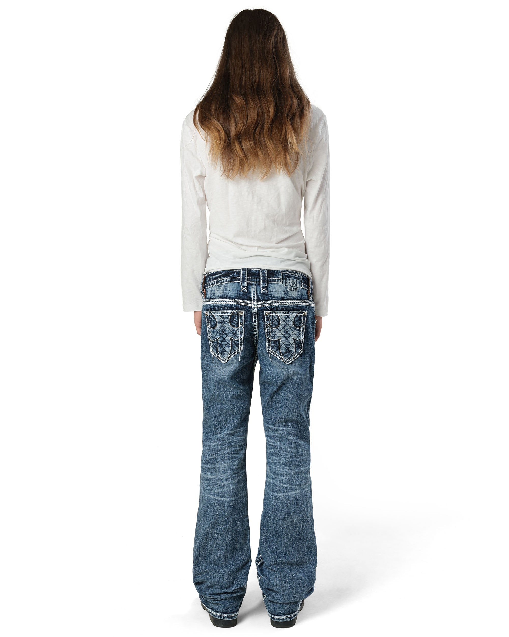 Rock revival light bootcut denim