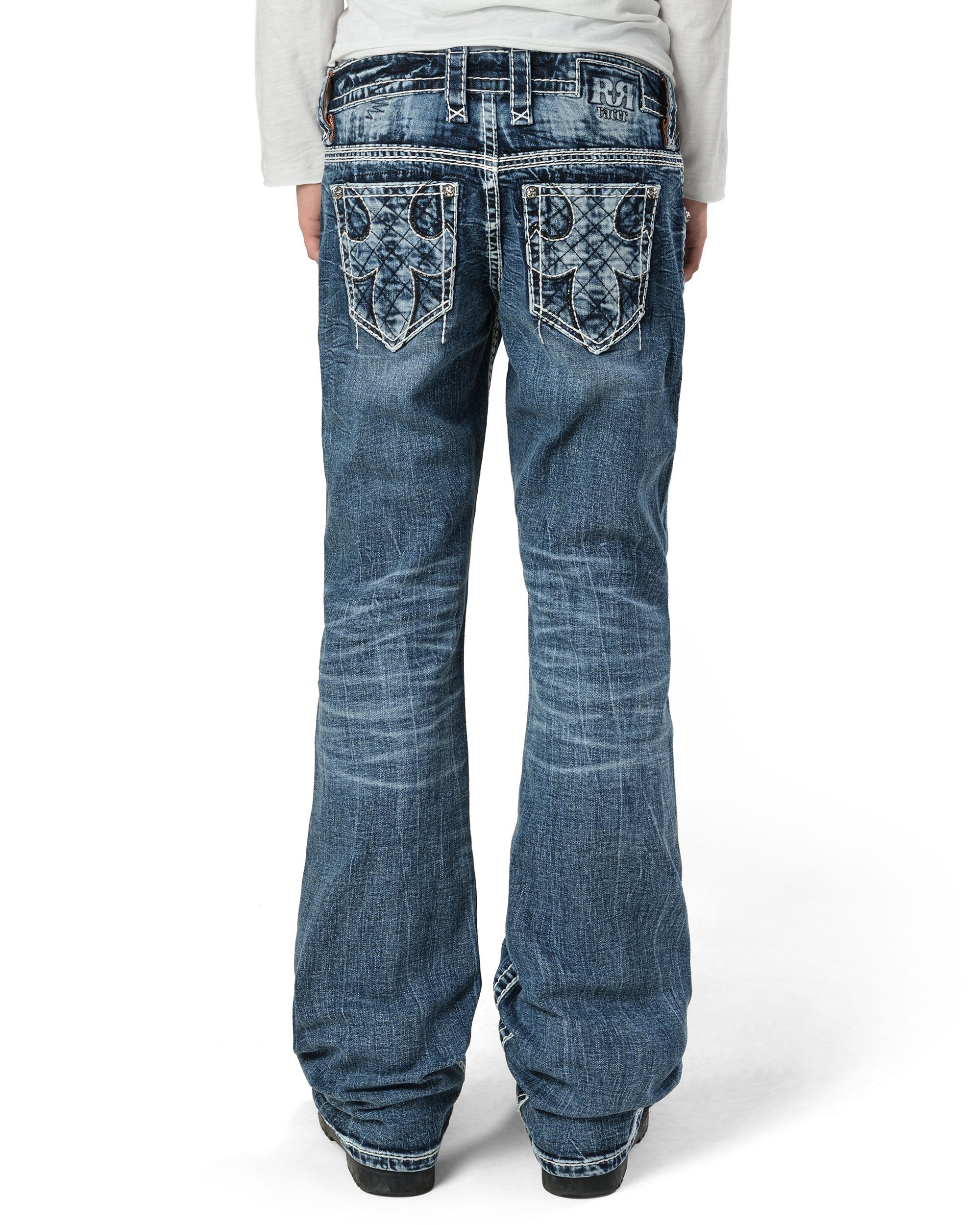 Rock revival light bootcut denim