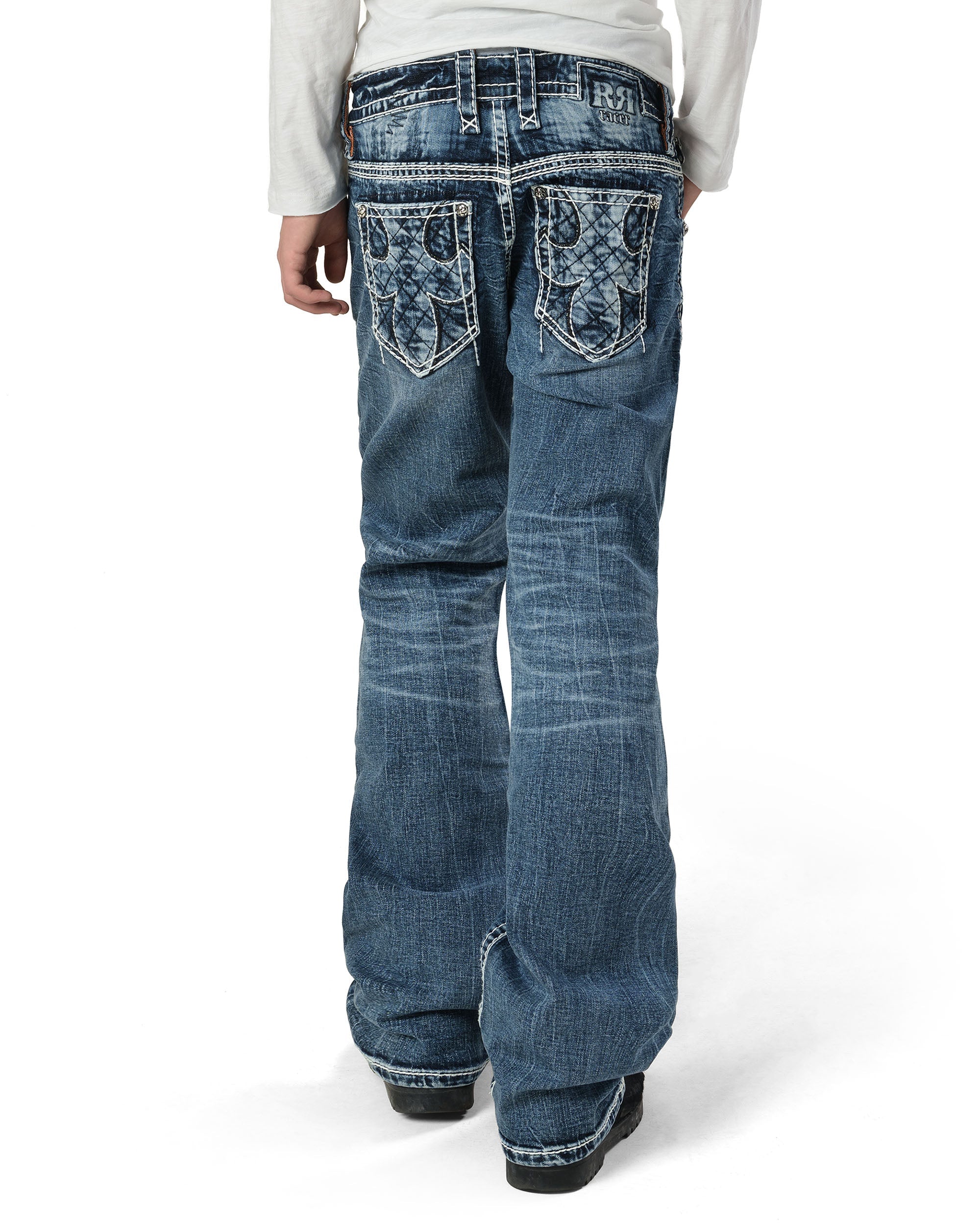 Rock revival light bootcut denim