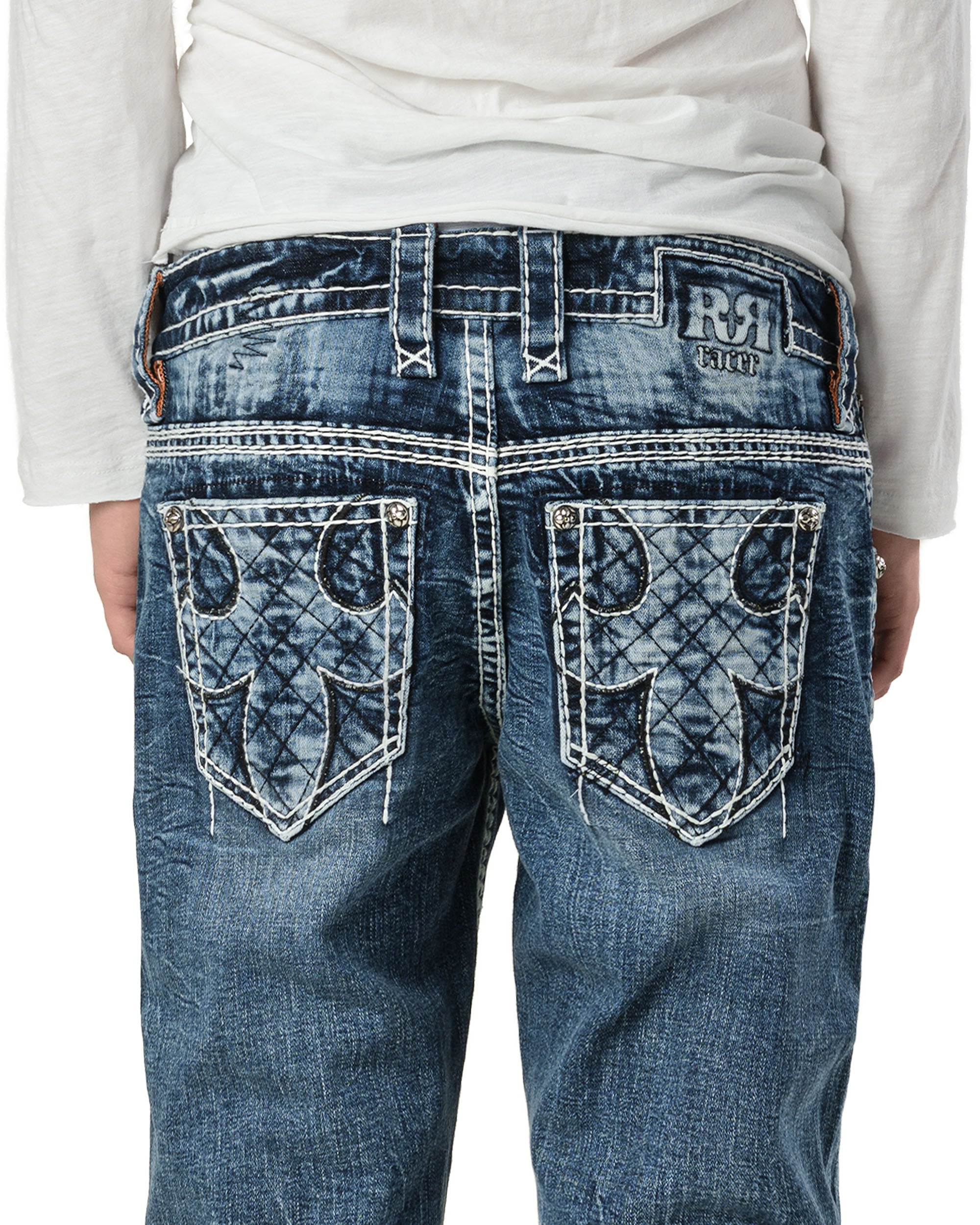 Rock revival light bootcut denim