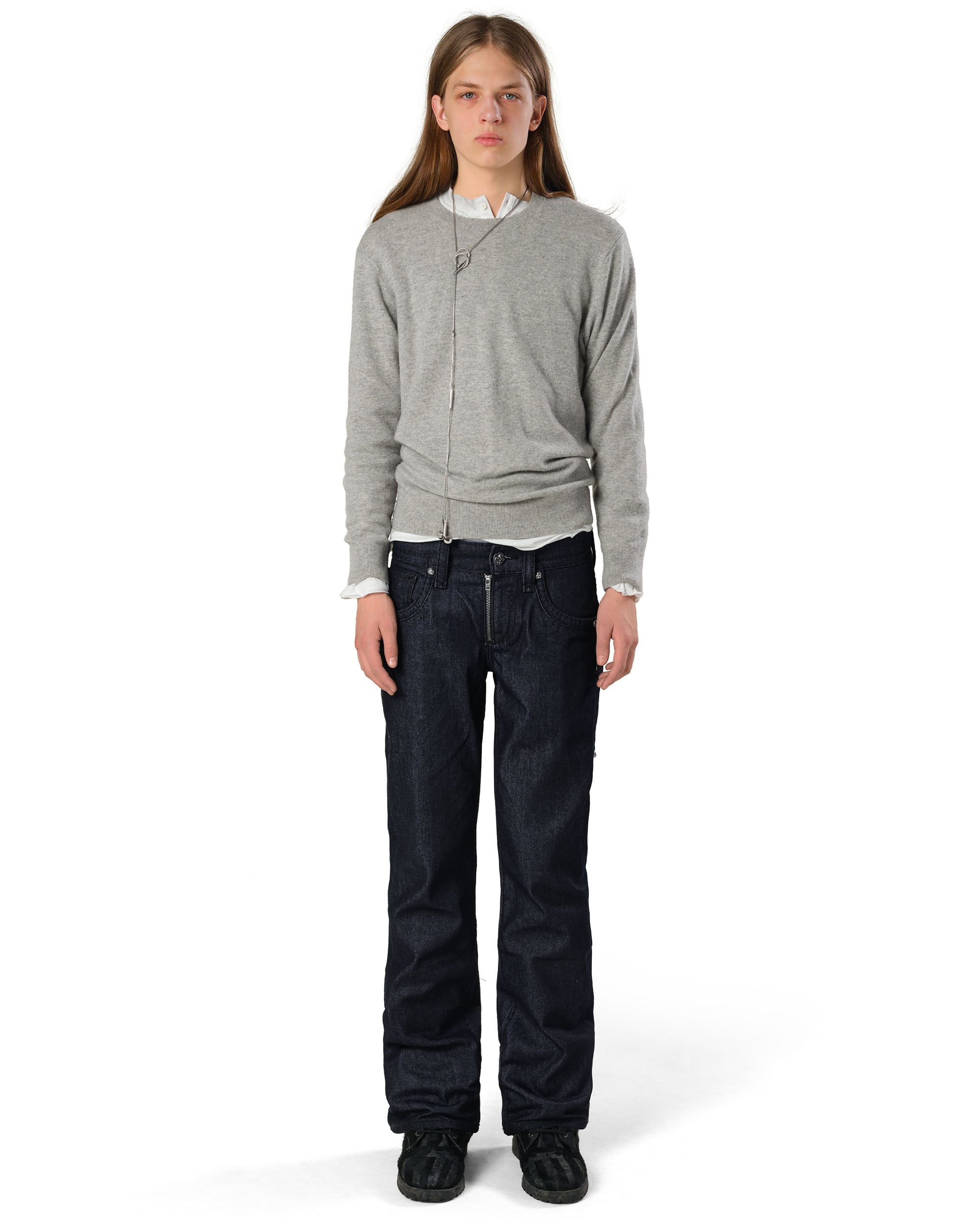 Rock revival raw slim denim
