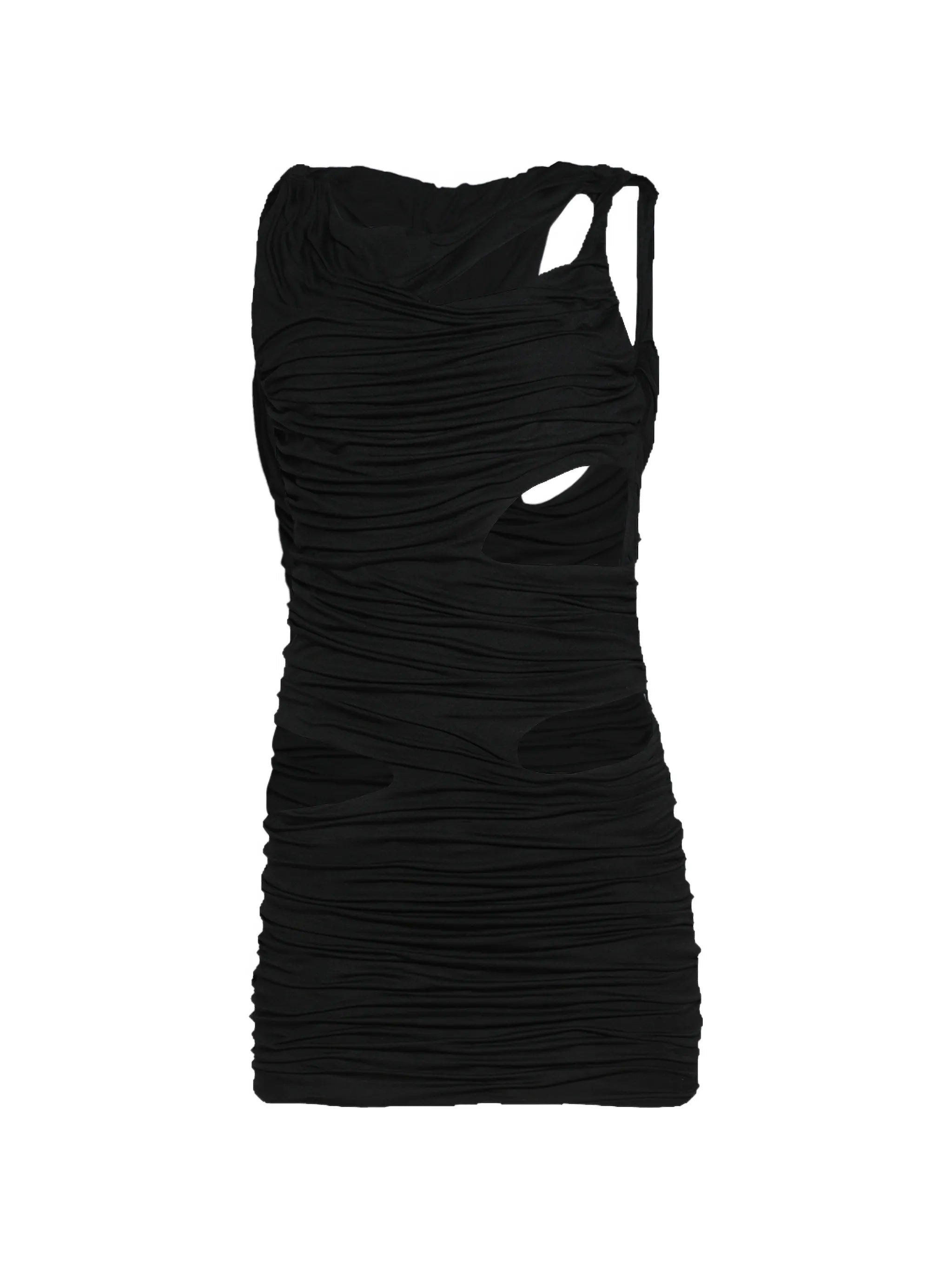 Midnight mini knit dress