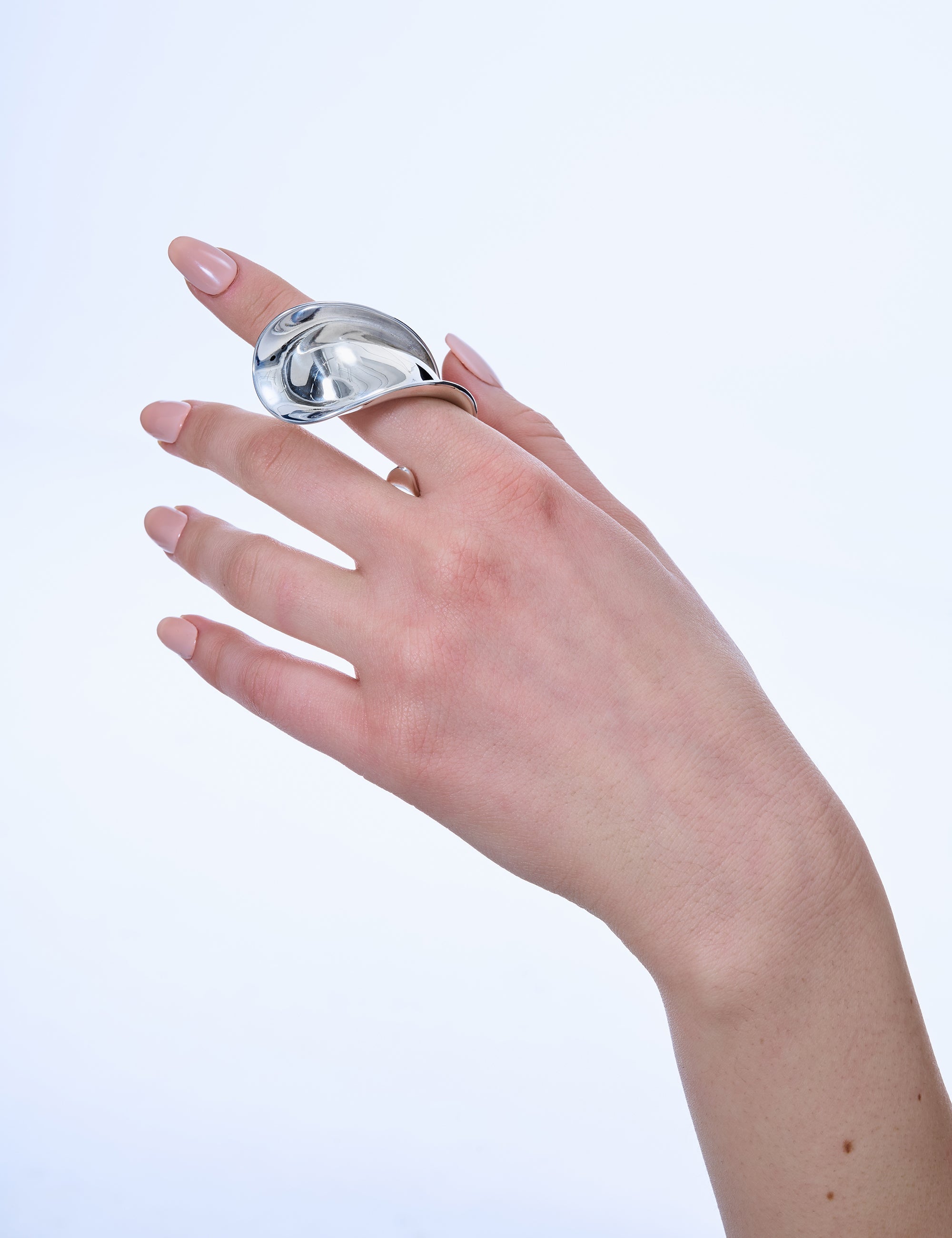 Overlay spoon ring