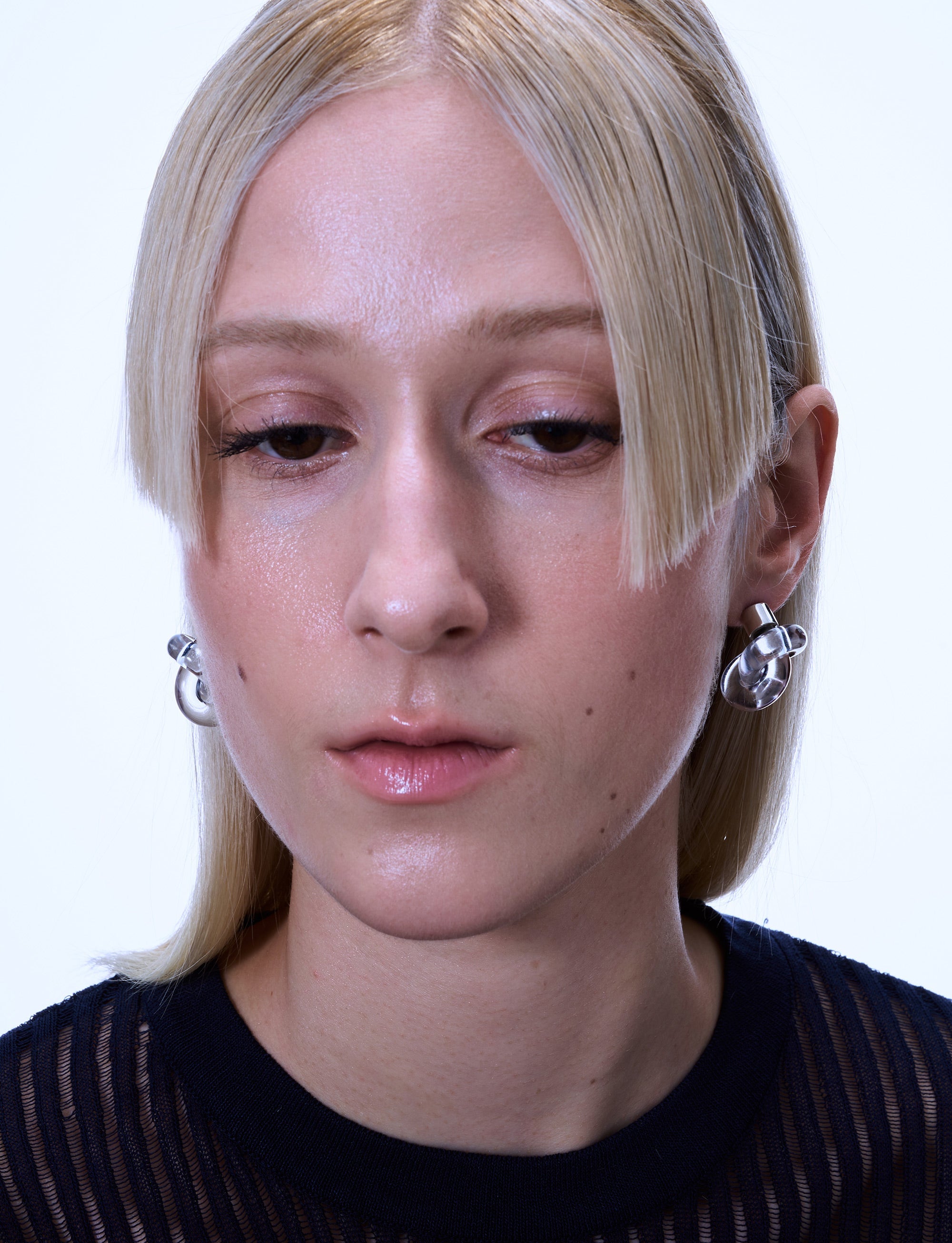 Side knot earrings