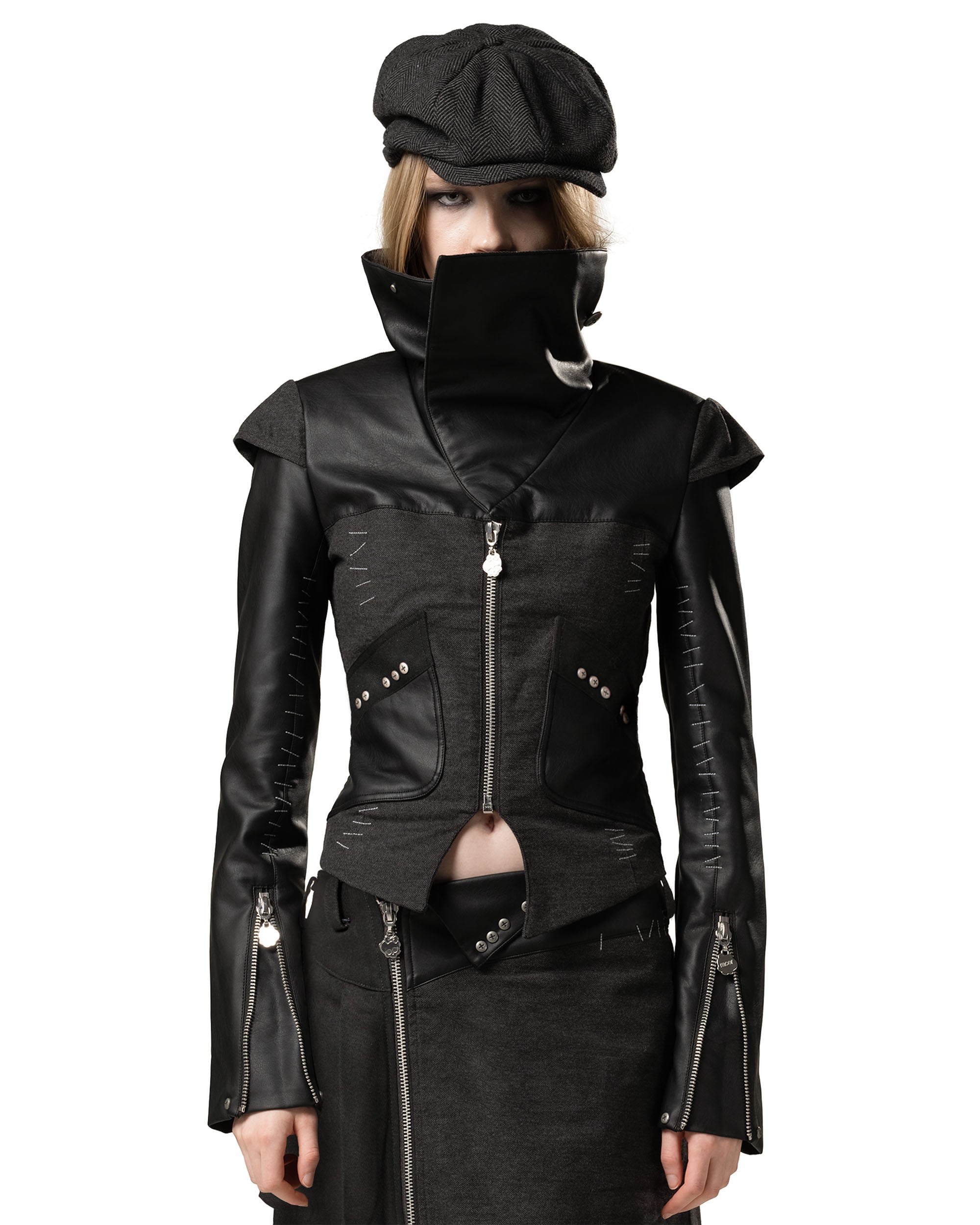 Monster high™ x racer frankie black jacket