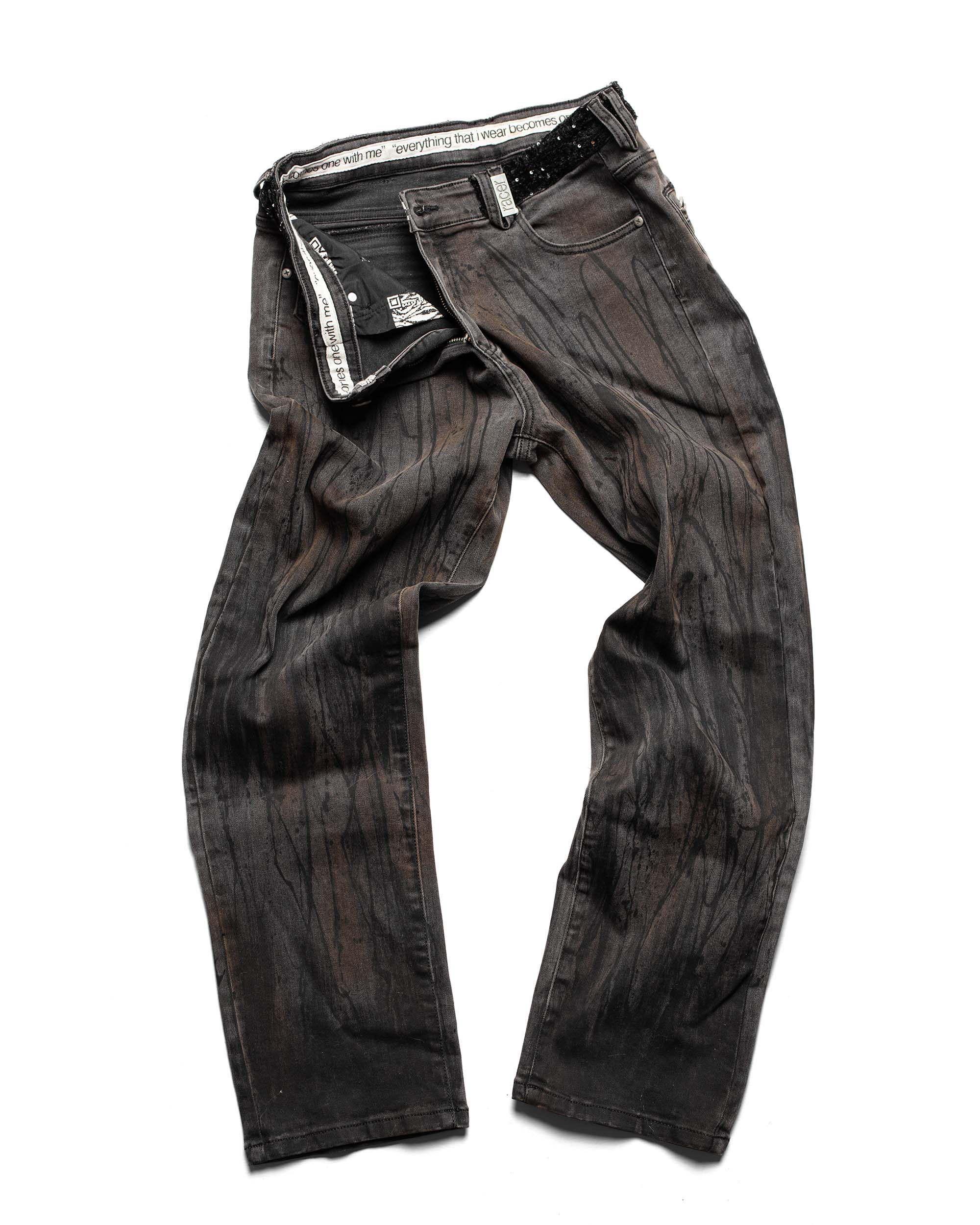 Monster high™ x racer black denim