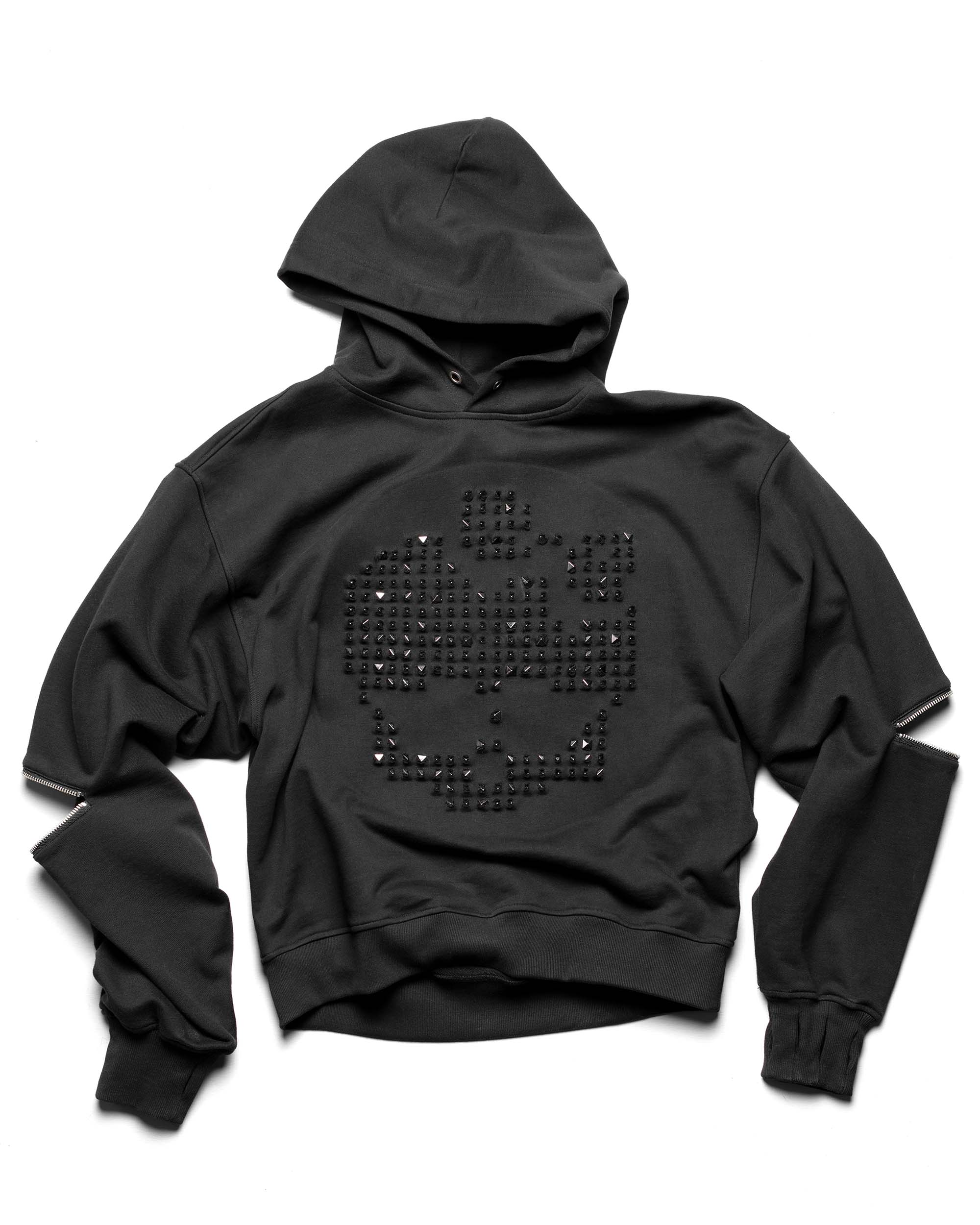 Monster high™ x racer studded hoodie