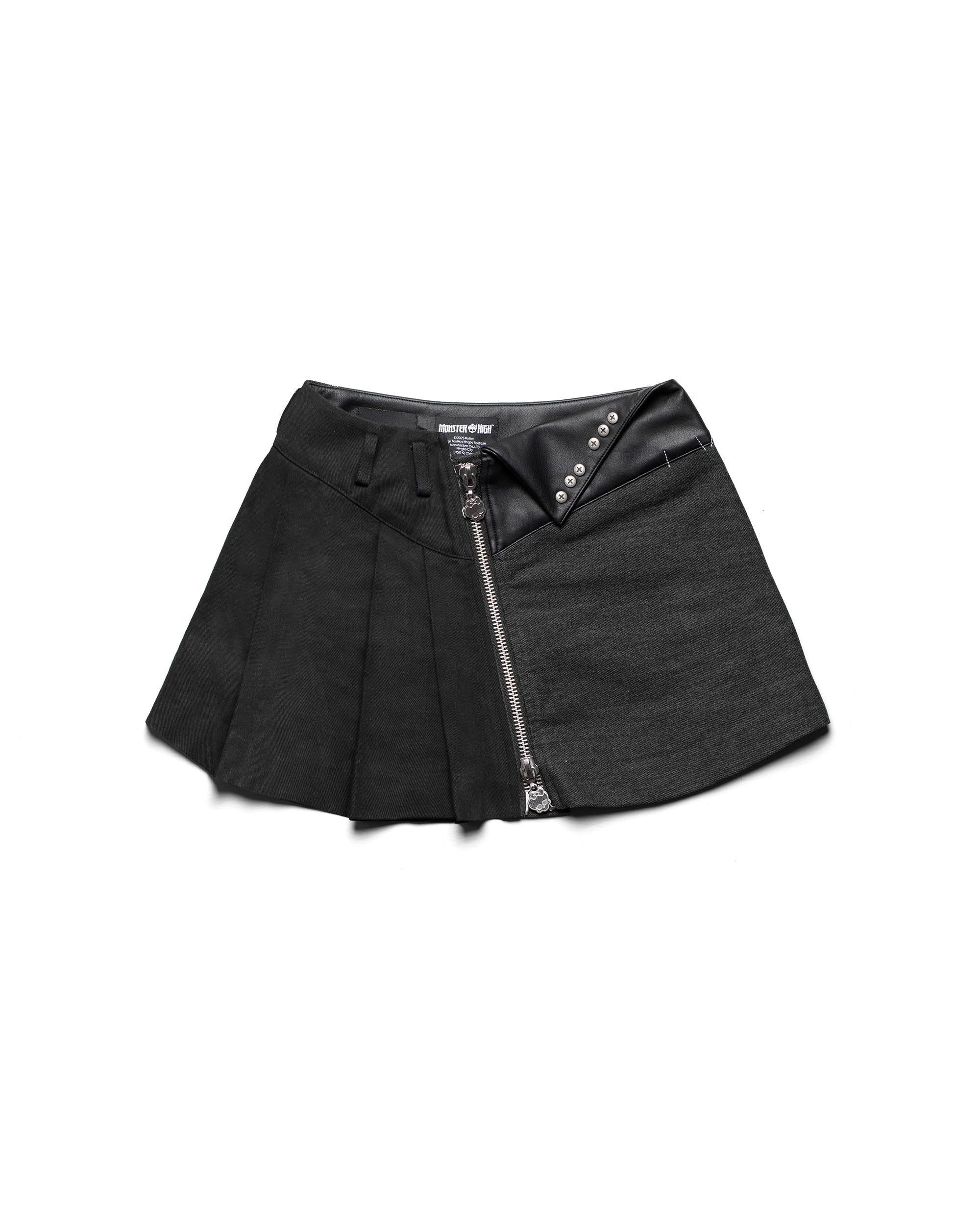Monster high™ x racer frankie black skirt