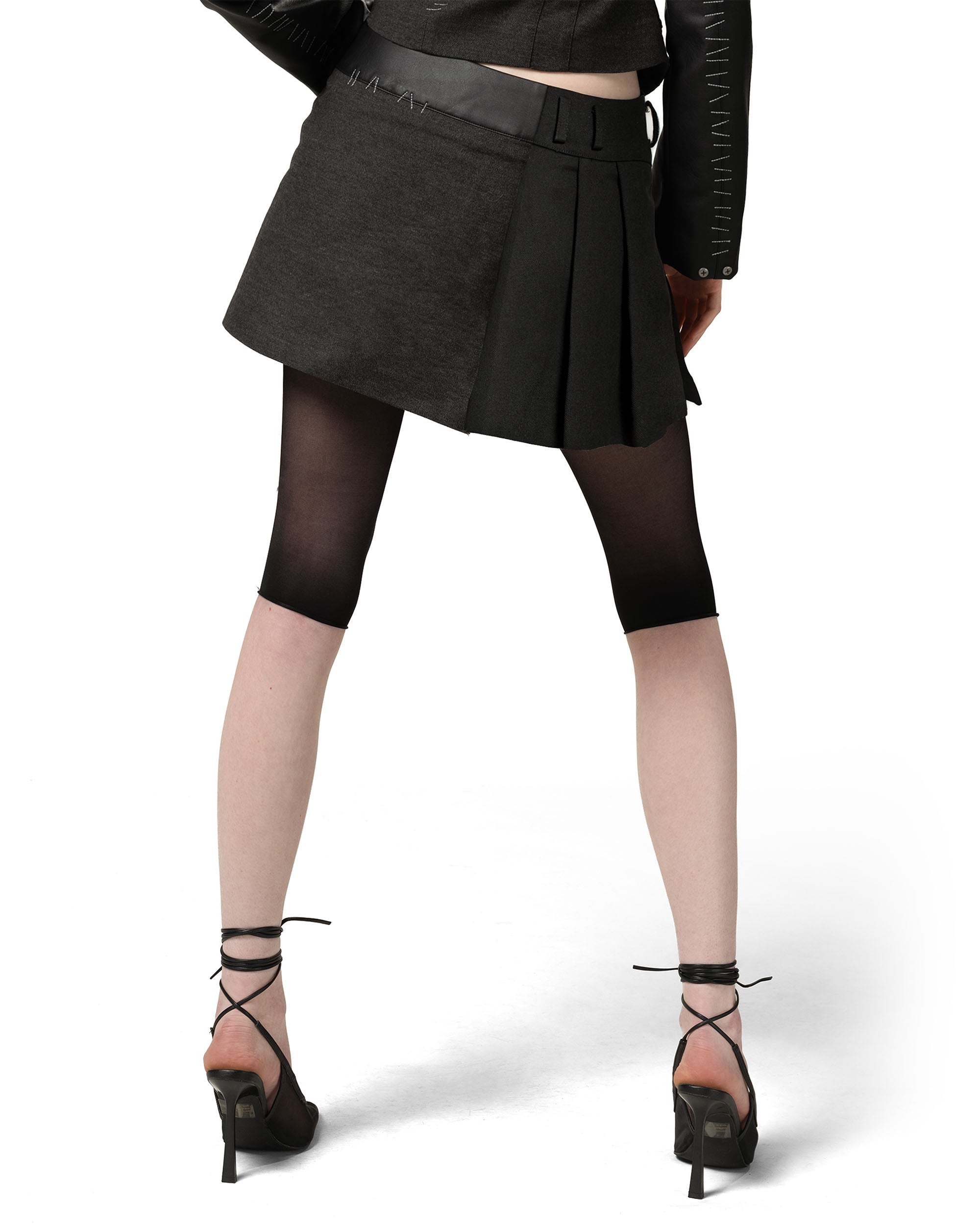 Monster high™ x racer frankie black skirt