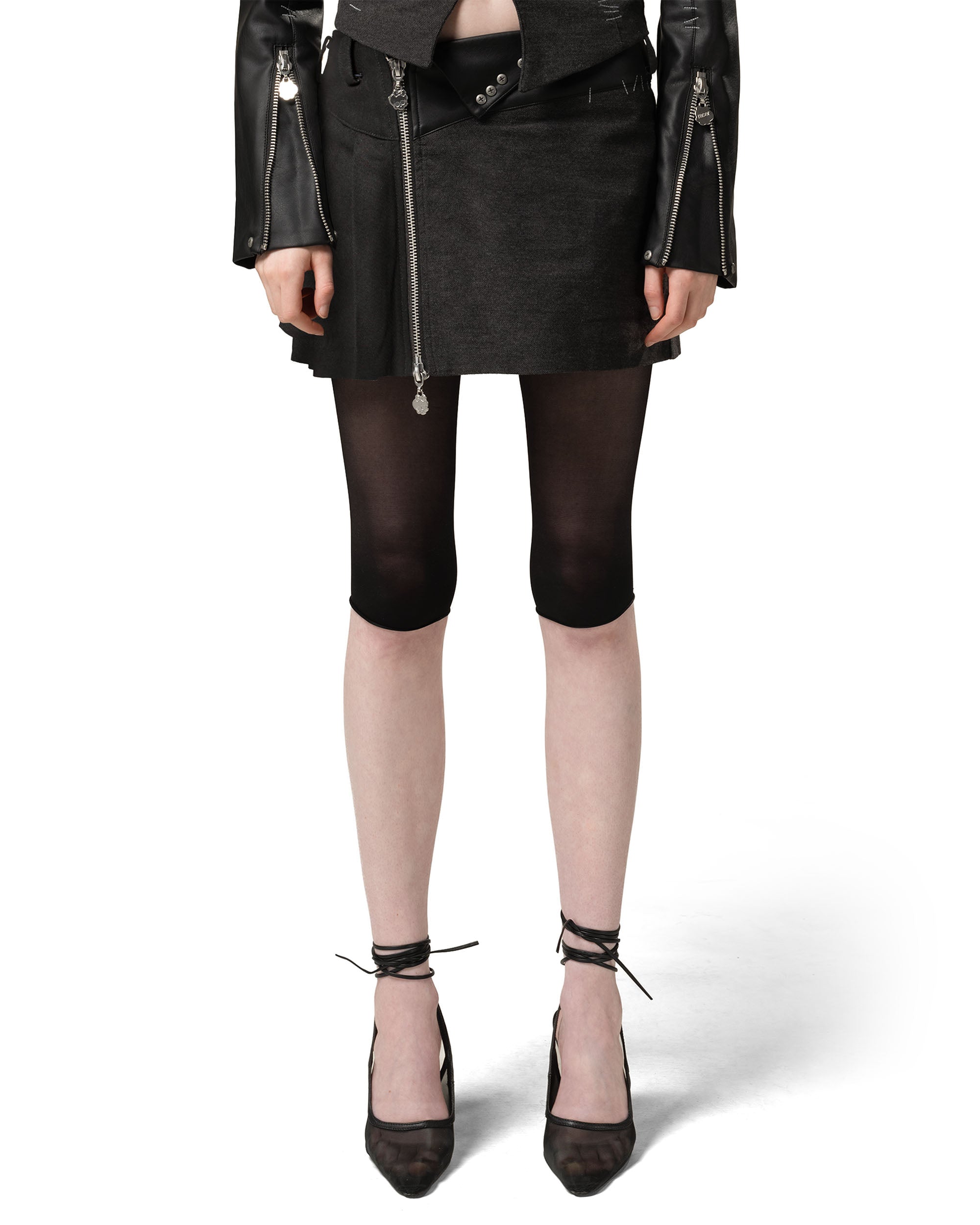 Monster high™ x racer frankie black skirt