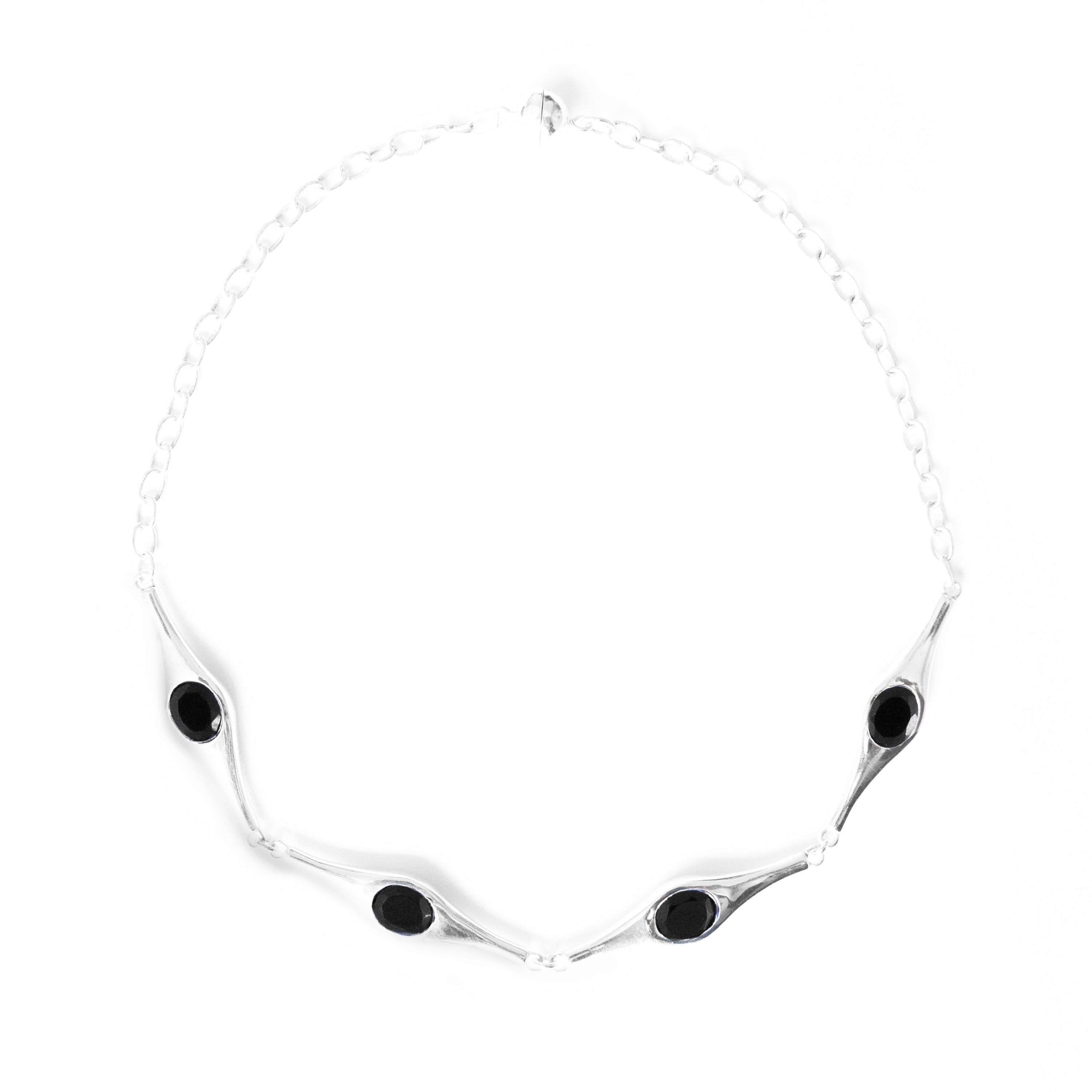 Multiring necklace