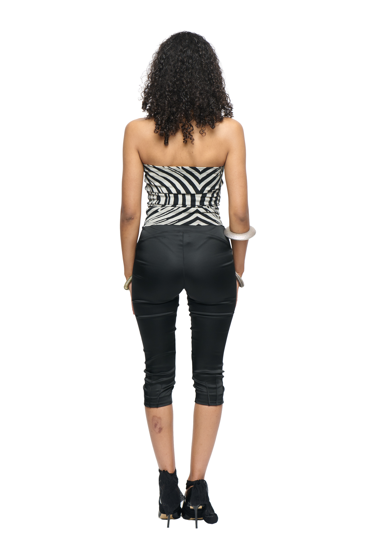 Abruzzo top - oyster/black