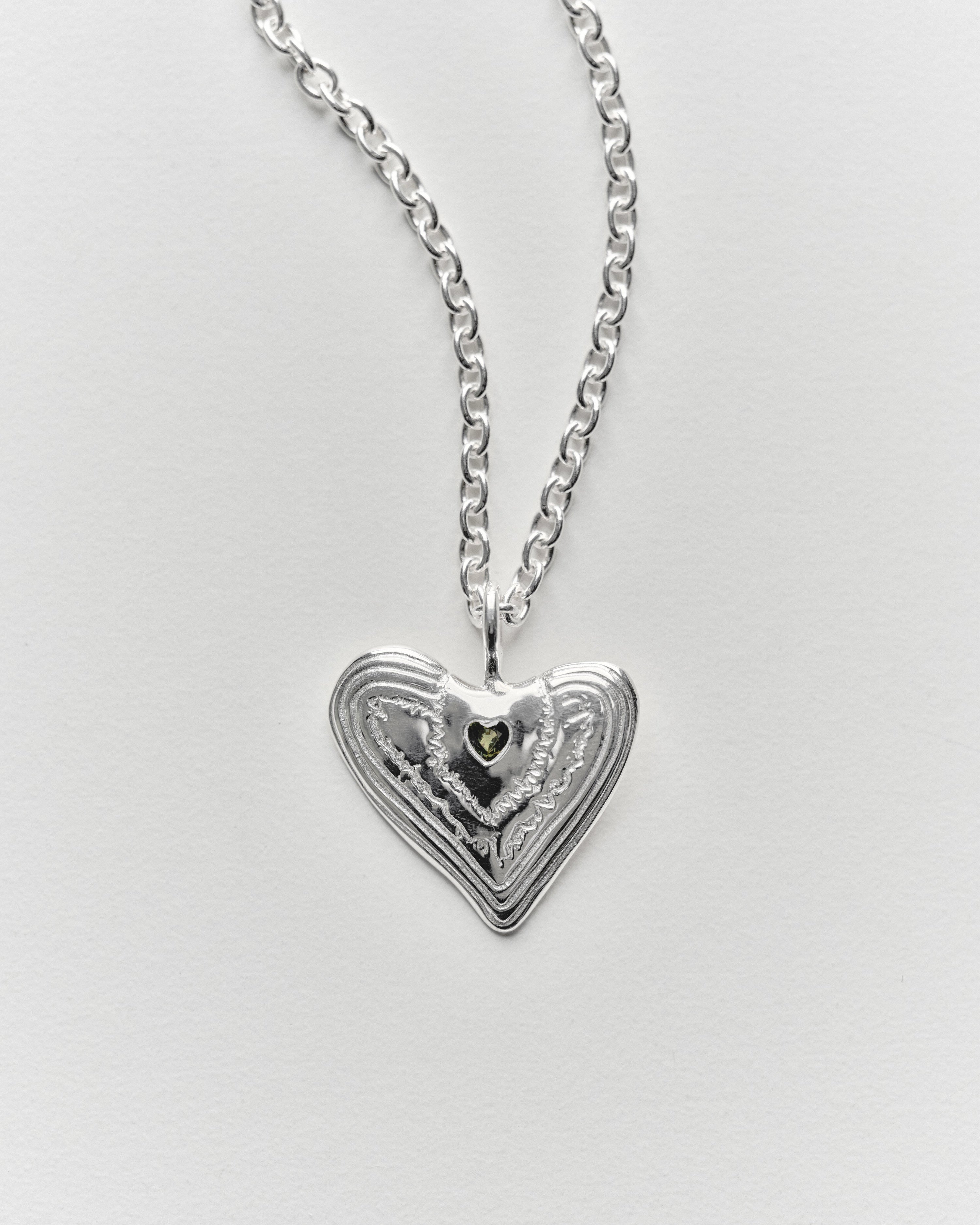 Heart of stone necklace