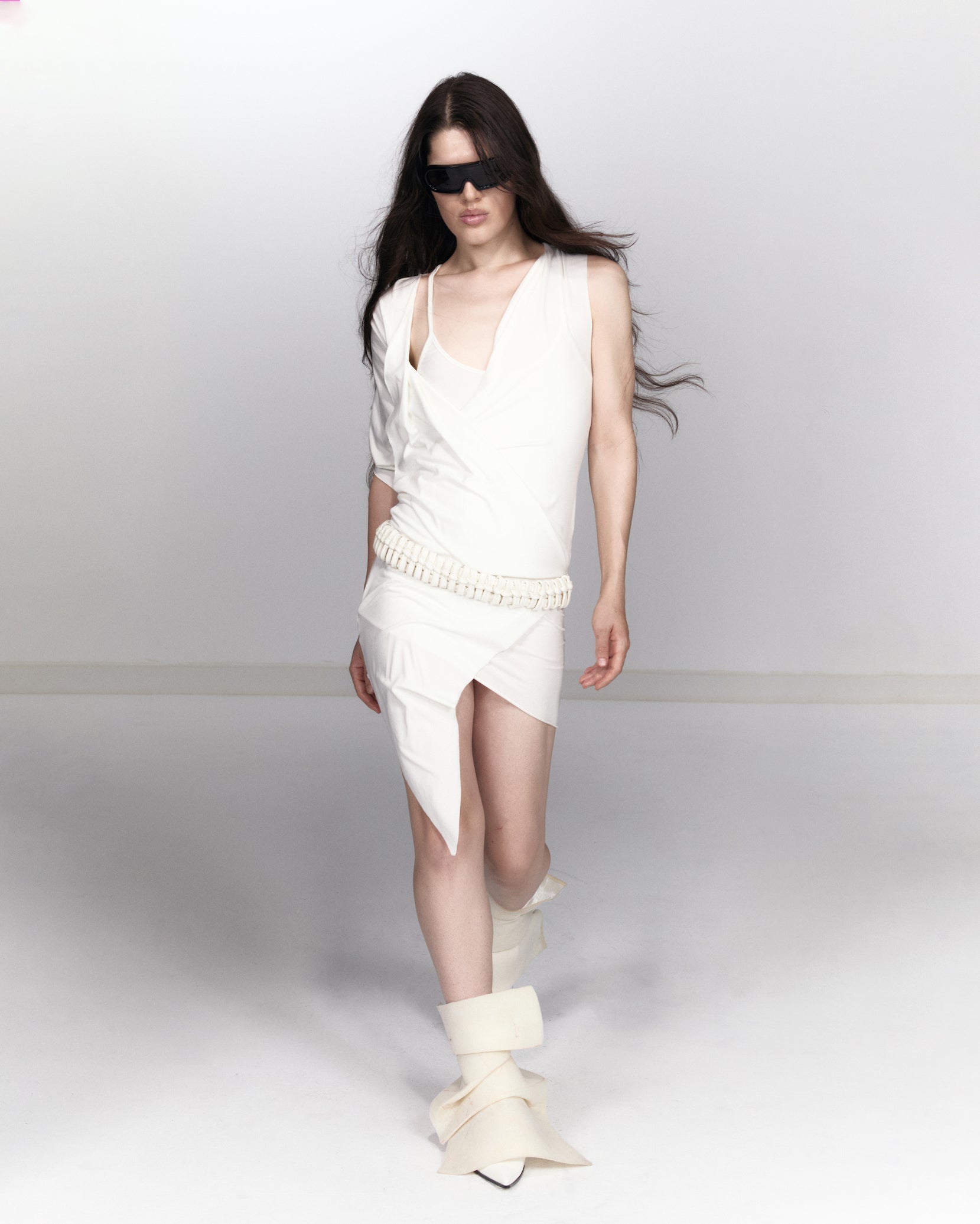 Braided strap - ivory