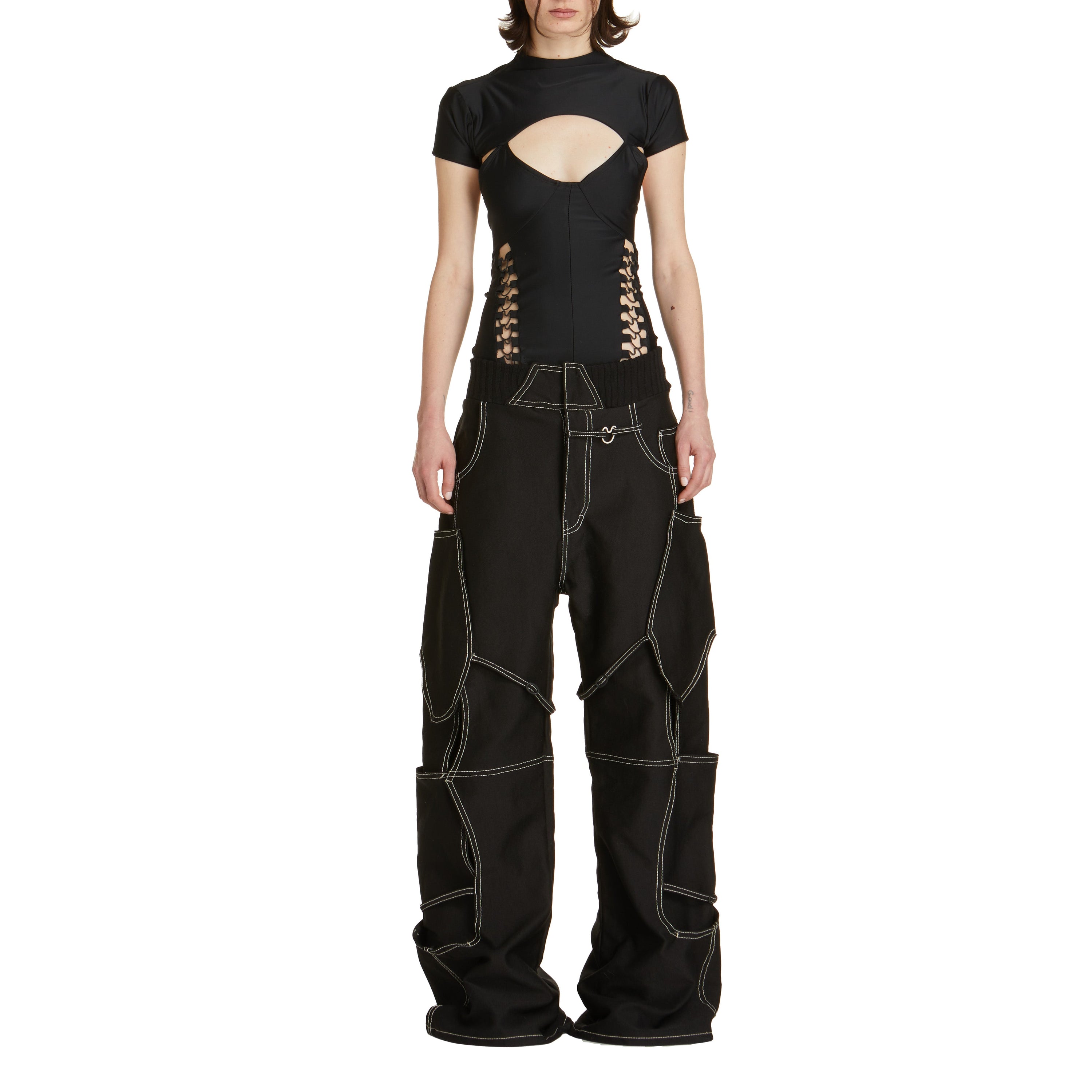 Younis pantalone nero