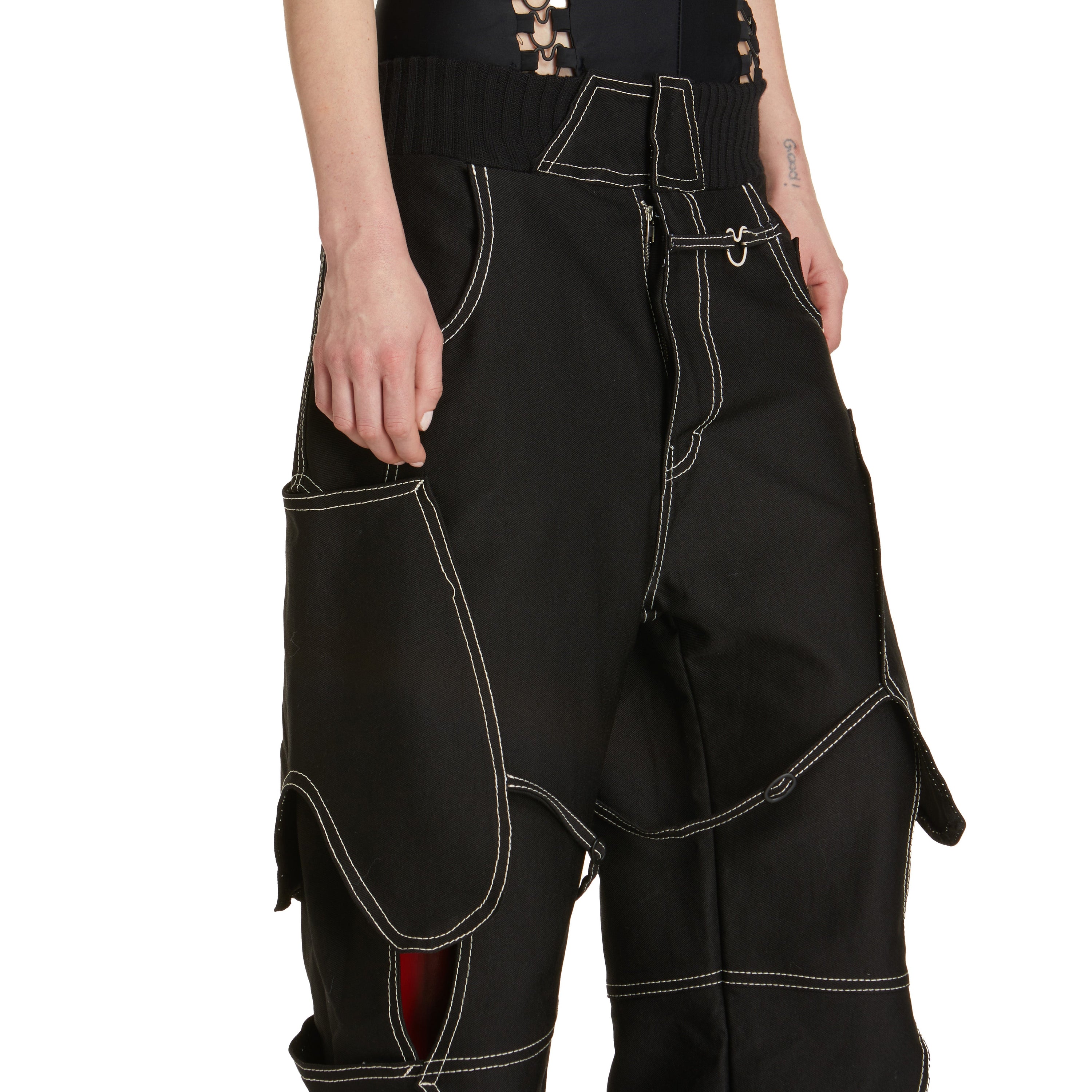 Younis pantalone nero