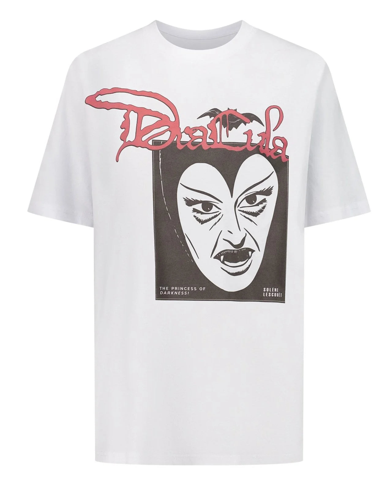 T-shirt blanc "crimson lovers"