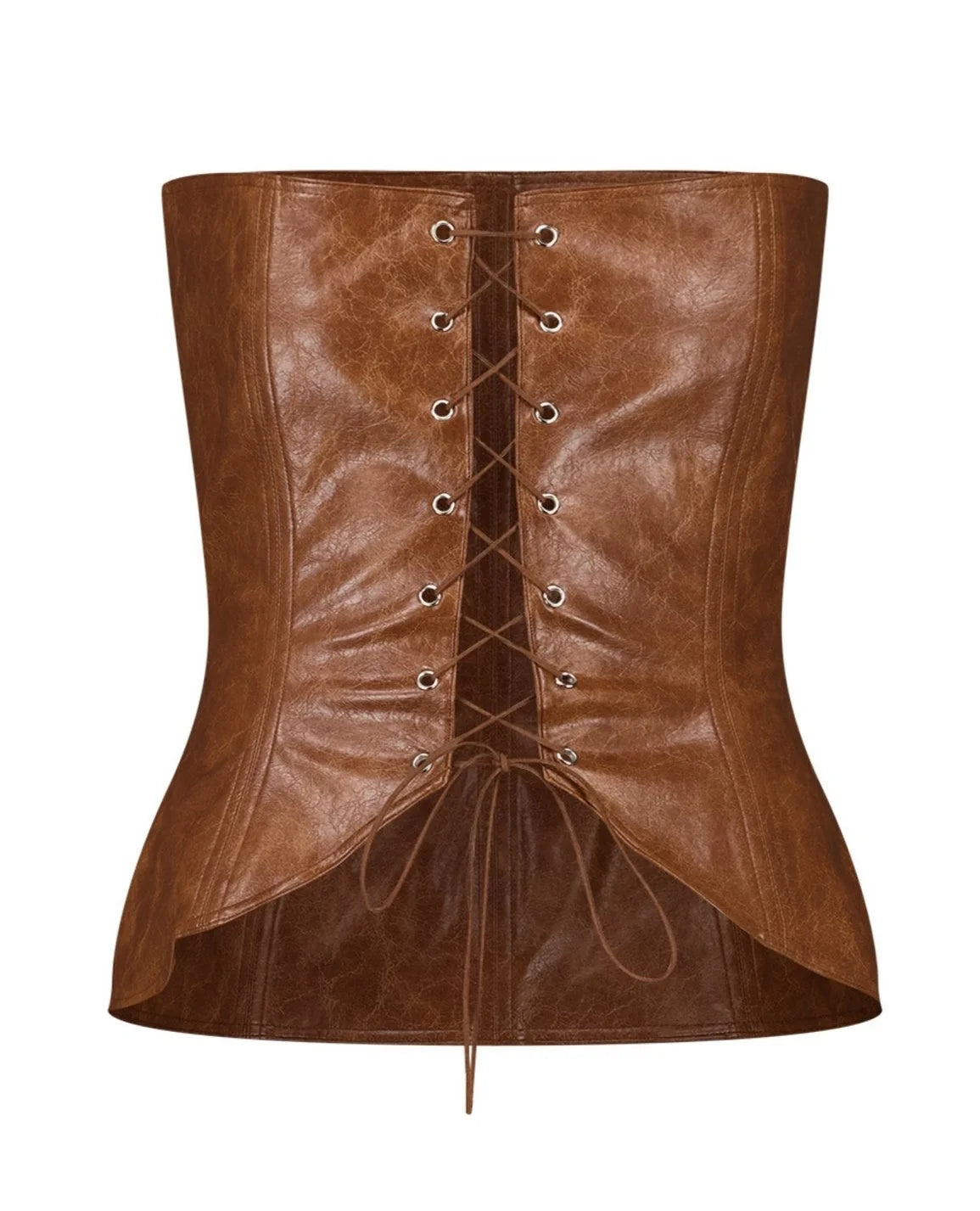 Corset marron