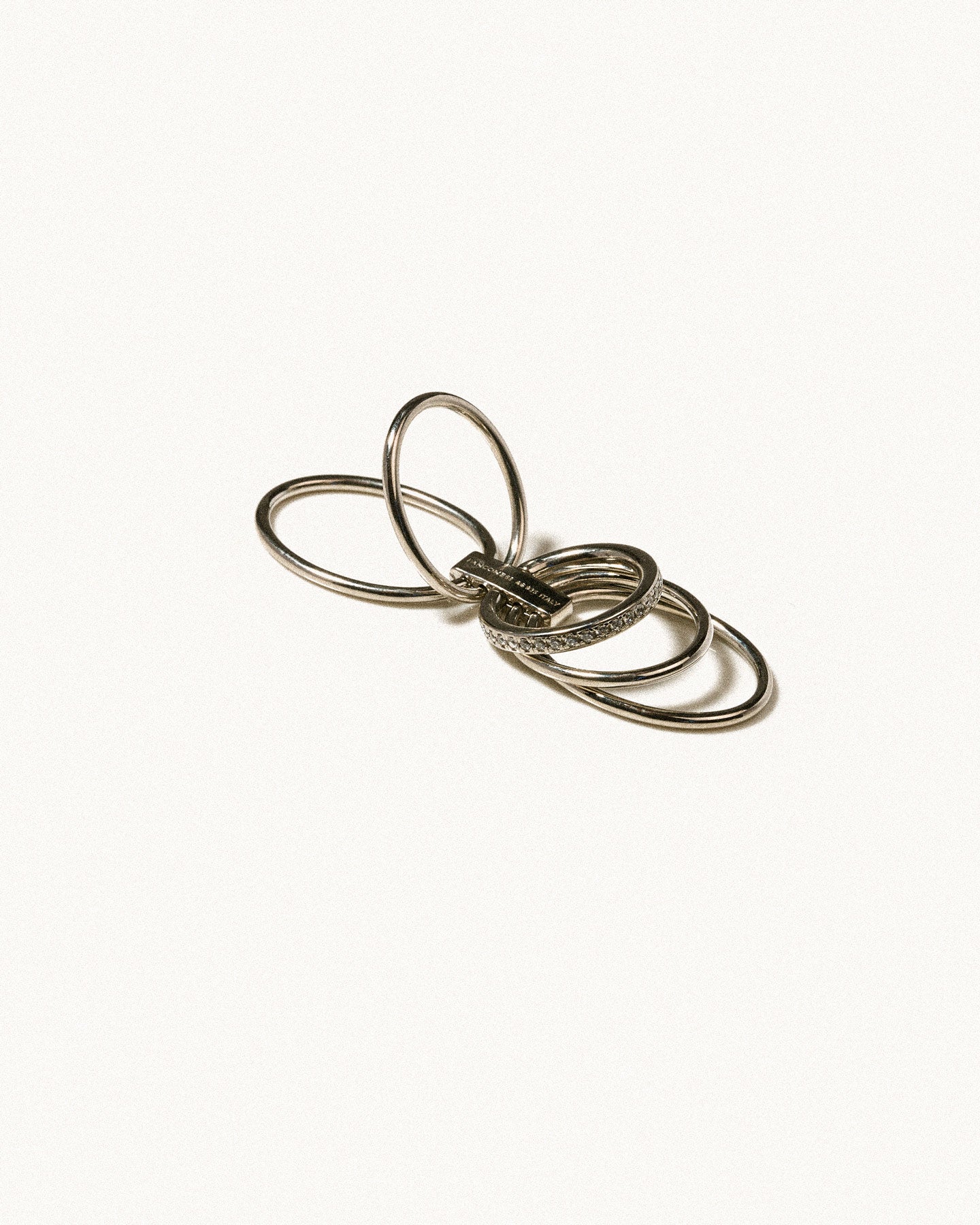 Solar crystal ring