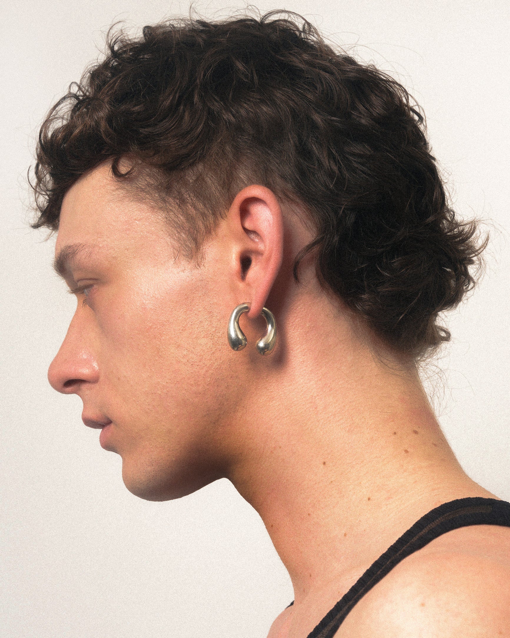 P helix earrings