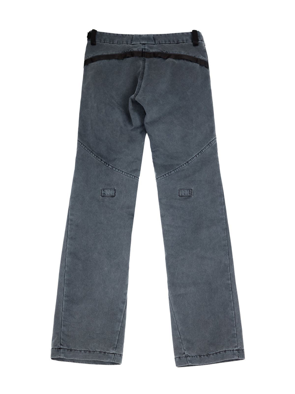 Asymmetric waist pants