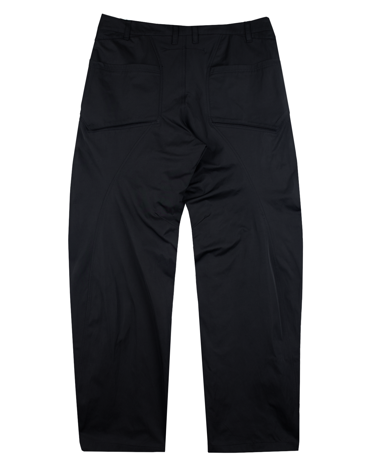 Bent knee pants
