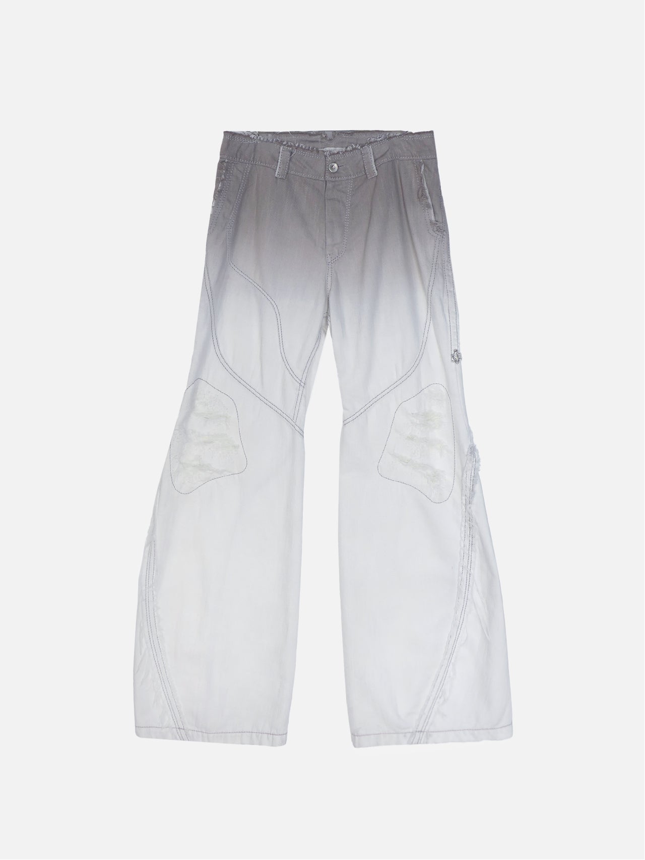Distressed pants