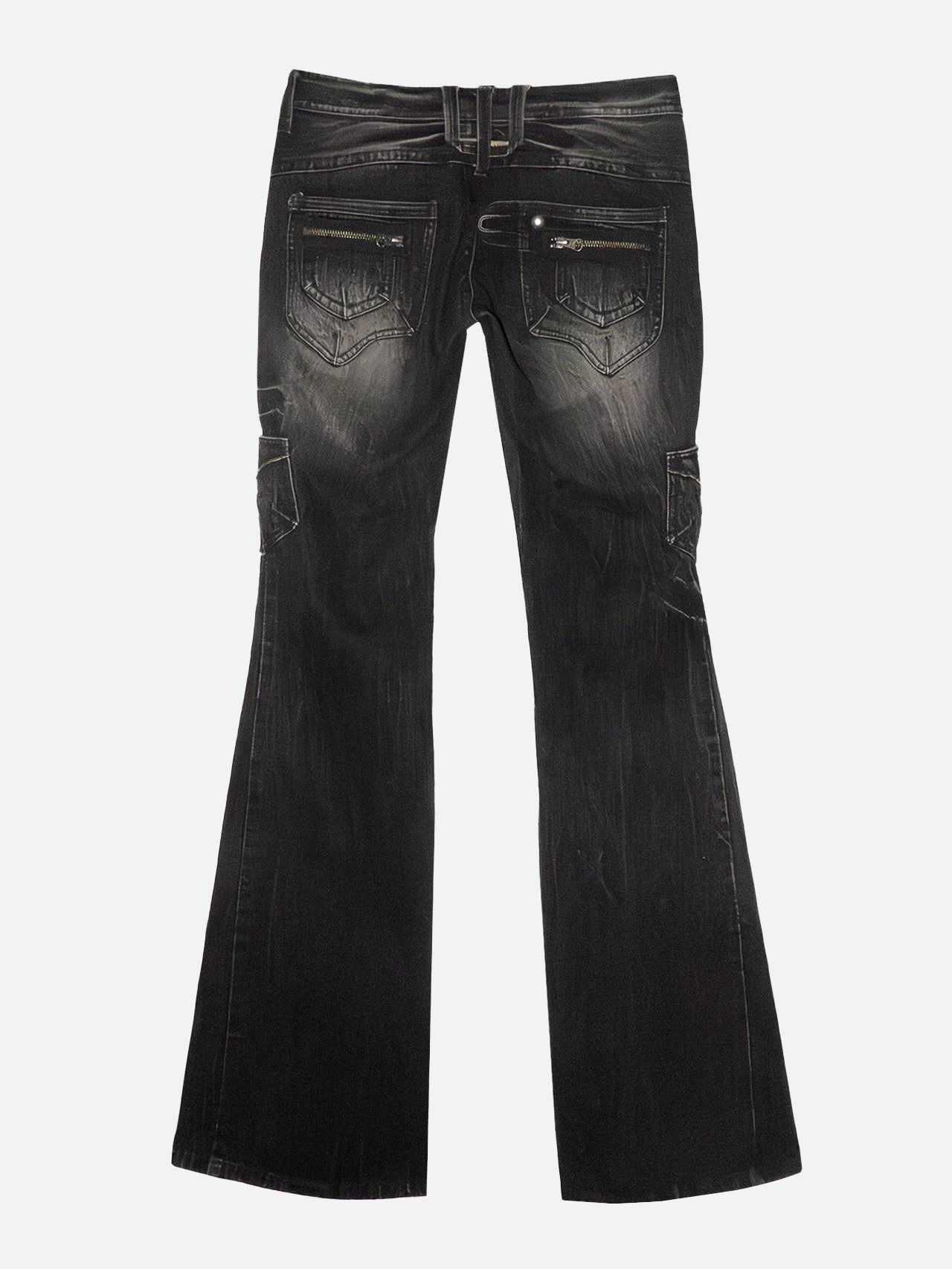 Scar boot cut pants