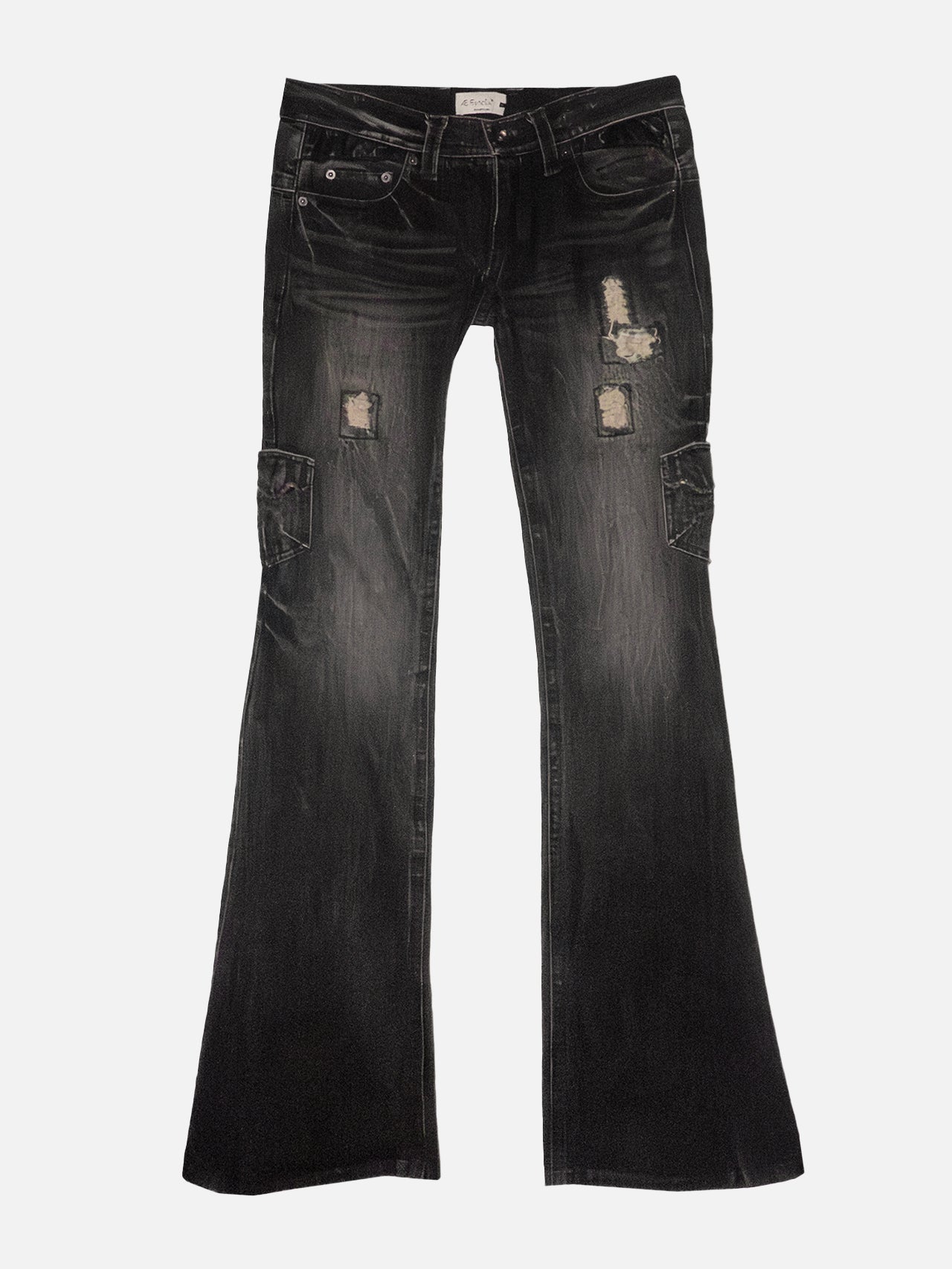 Scar boot cut pants