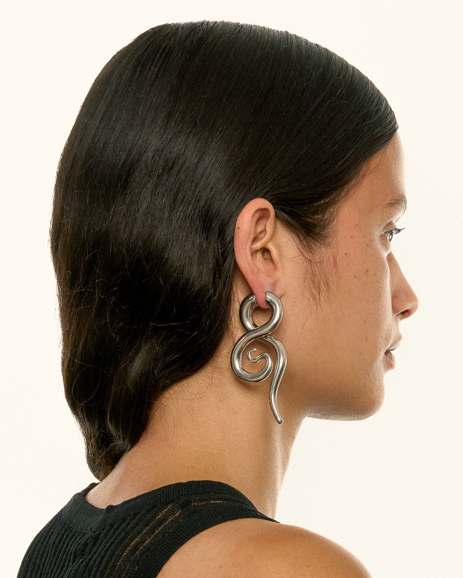 Boa earrings medium