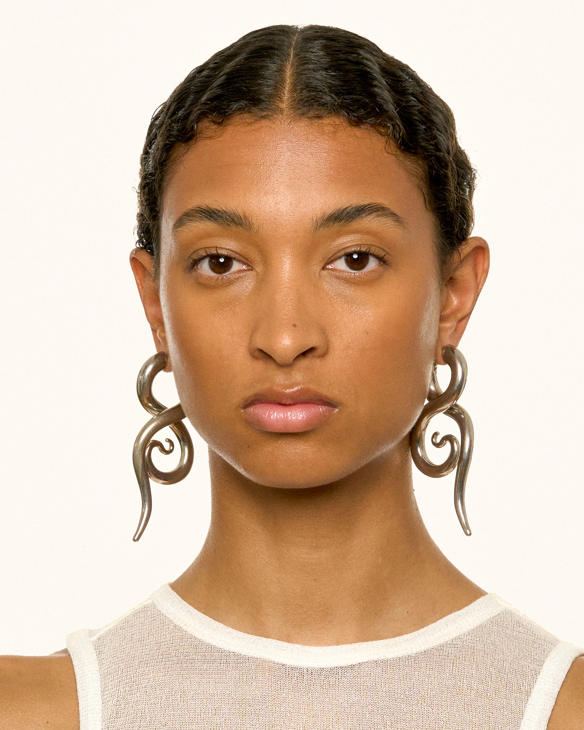 Boa earrings large