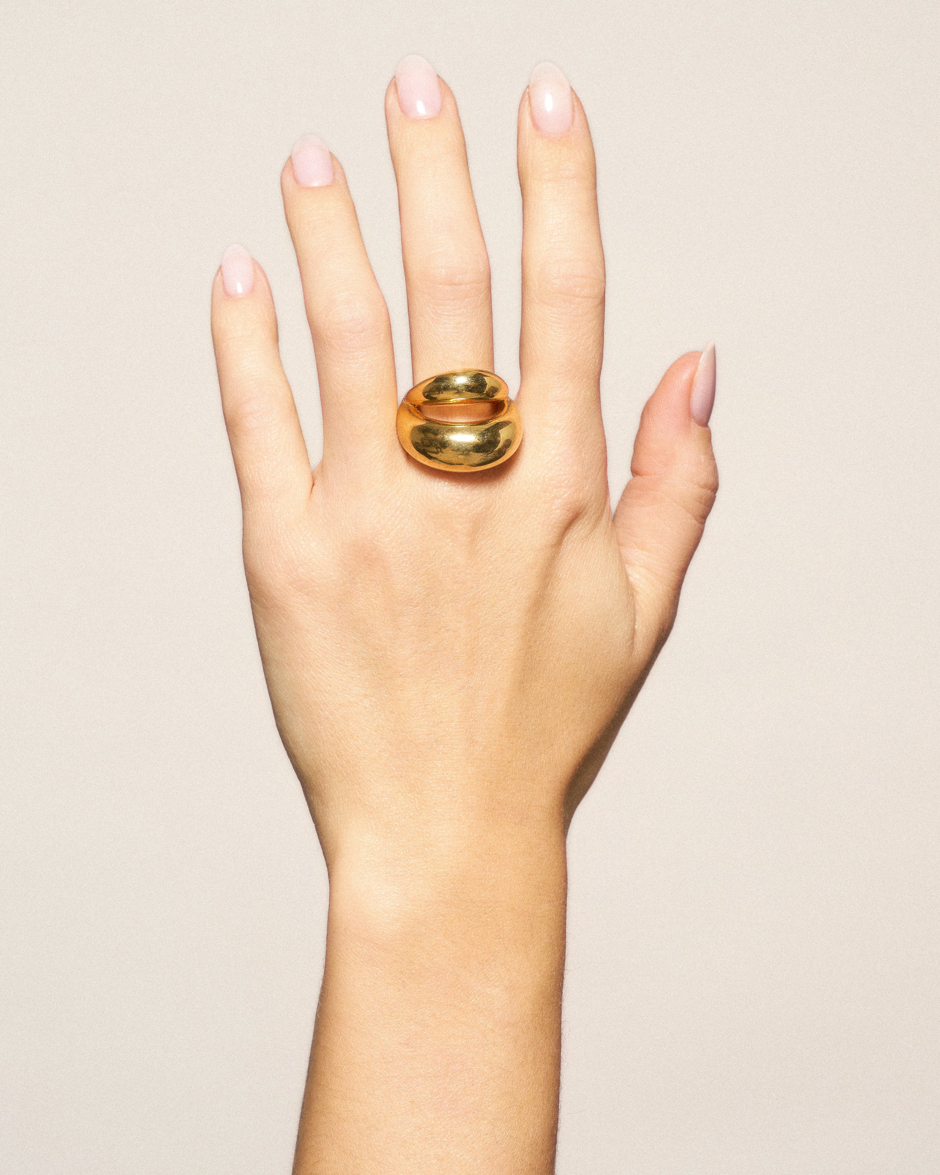 Double blow up ring