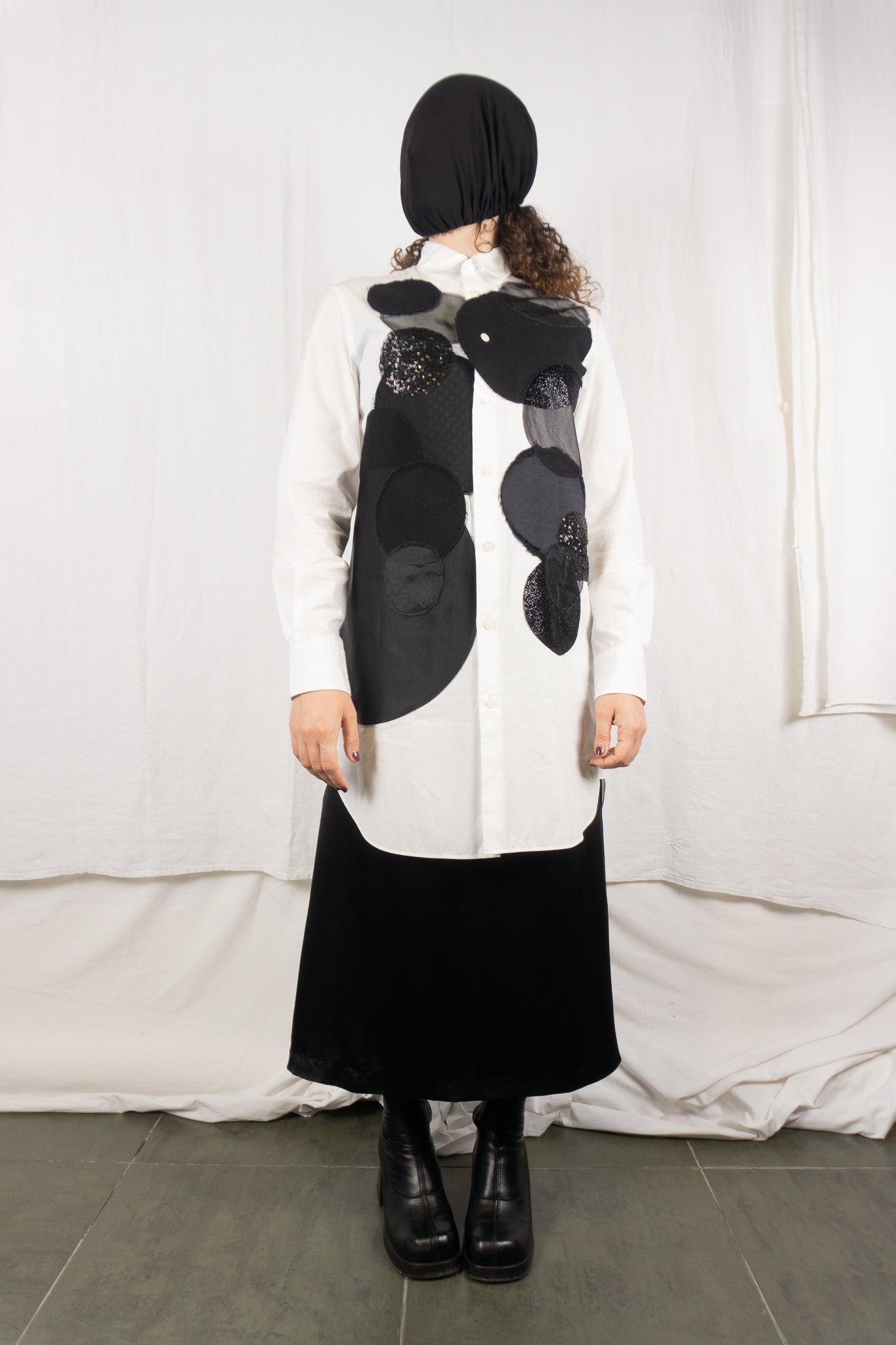 Junya watanabe a/w 2014 patchwork shirt