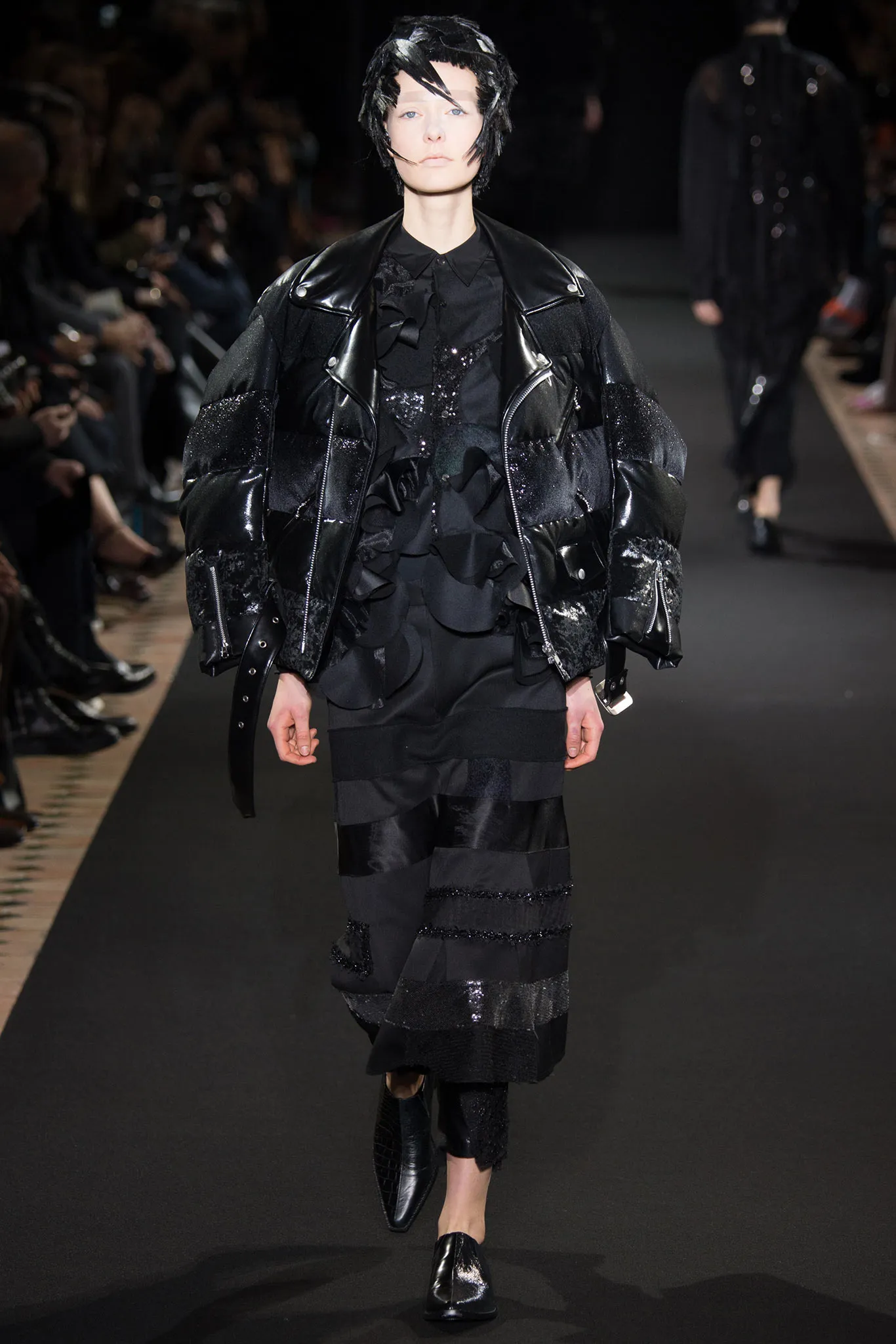 Junya watanabe a/w 2014 patchwork shirt