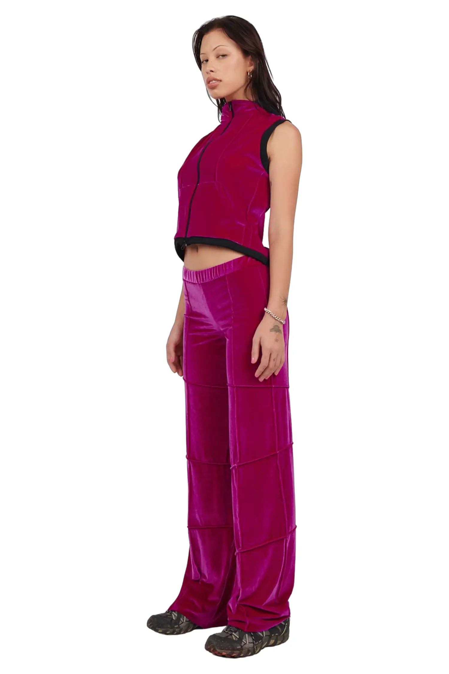 Spider vest - pink