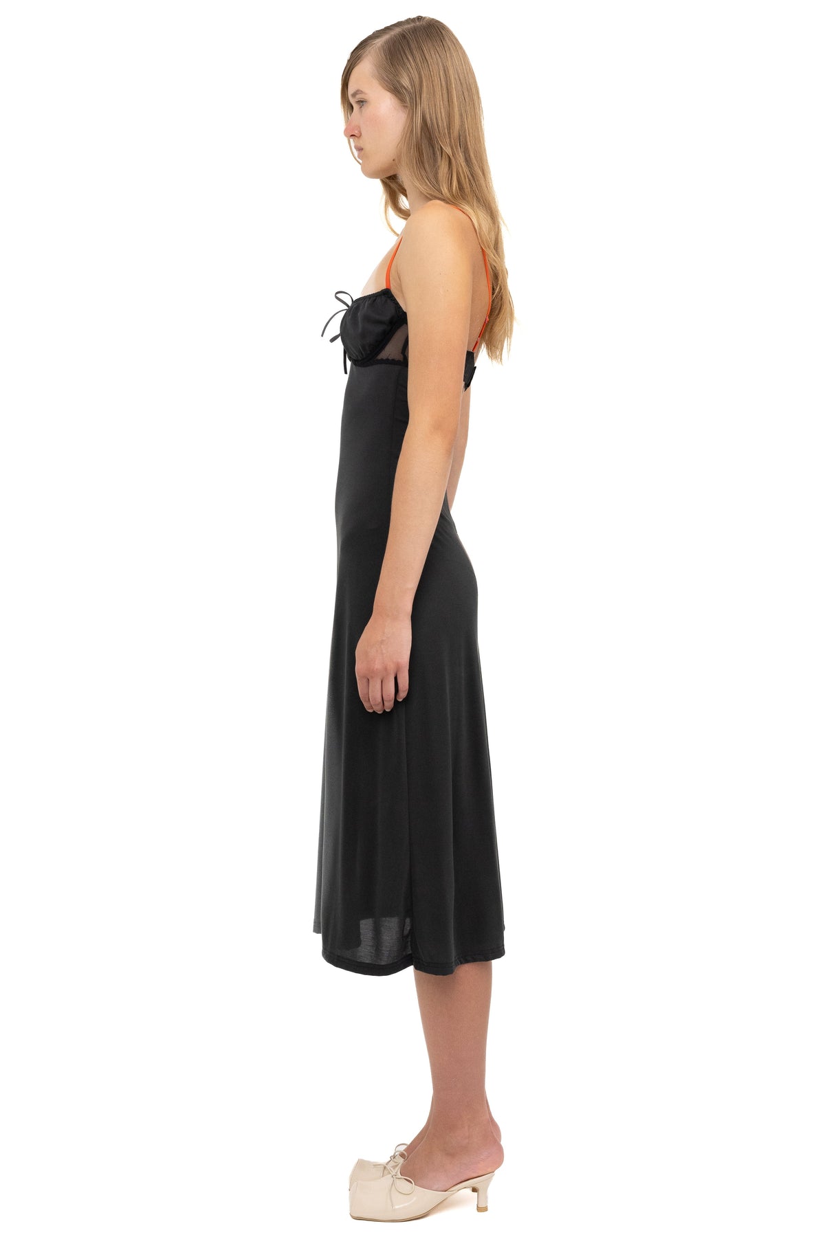 Underwire bra dress black