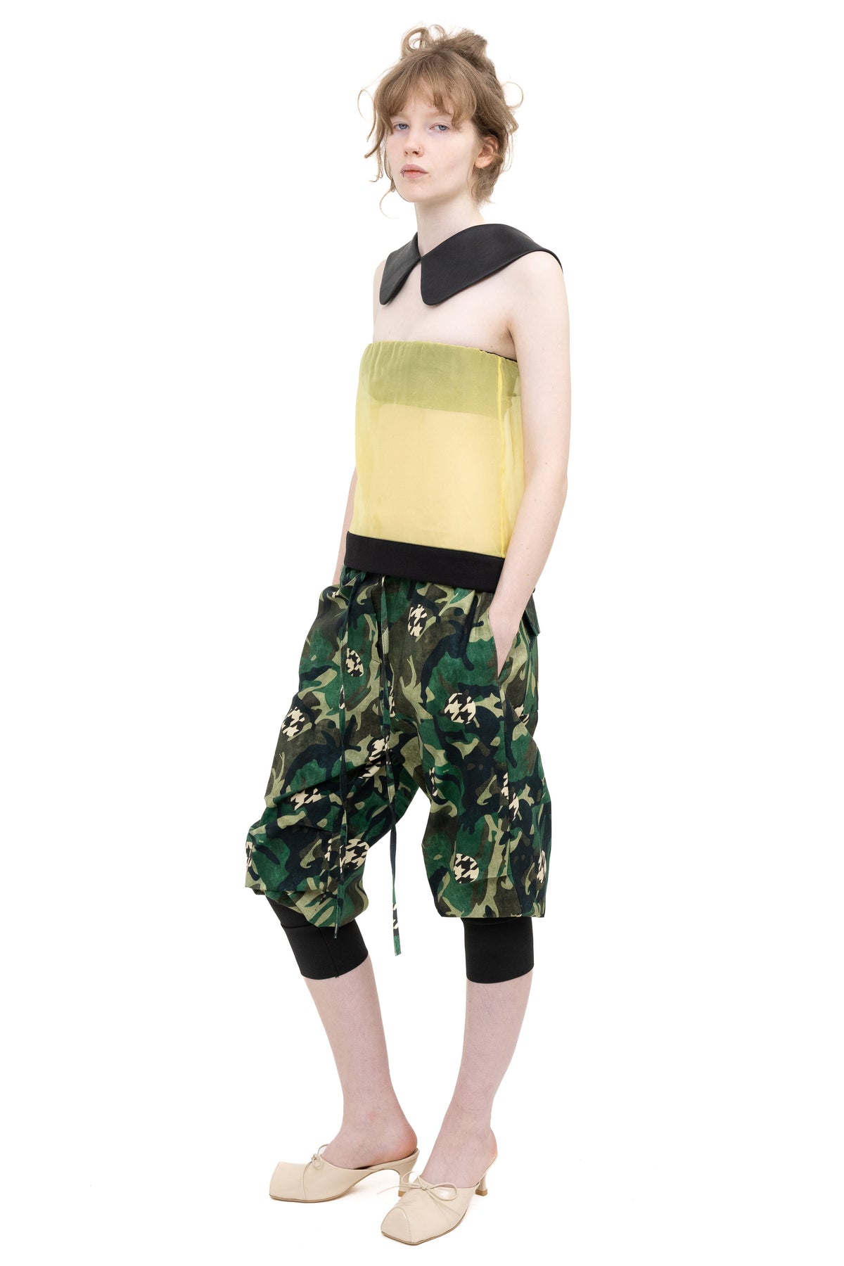 Camo capris
