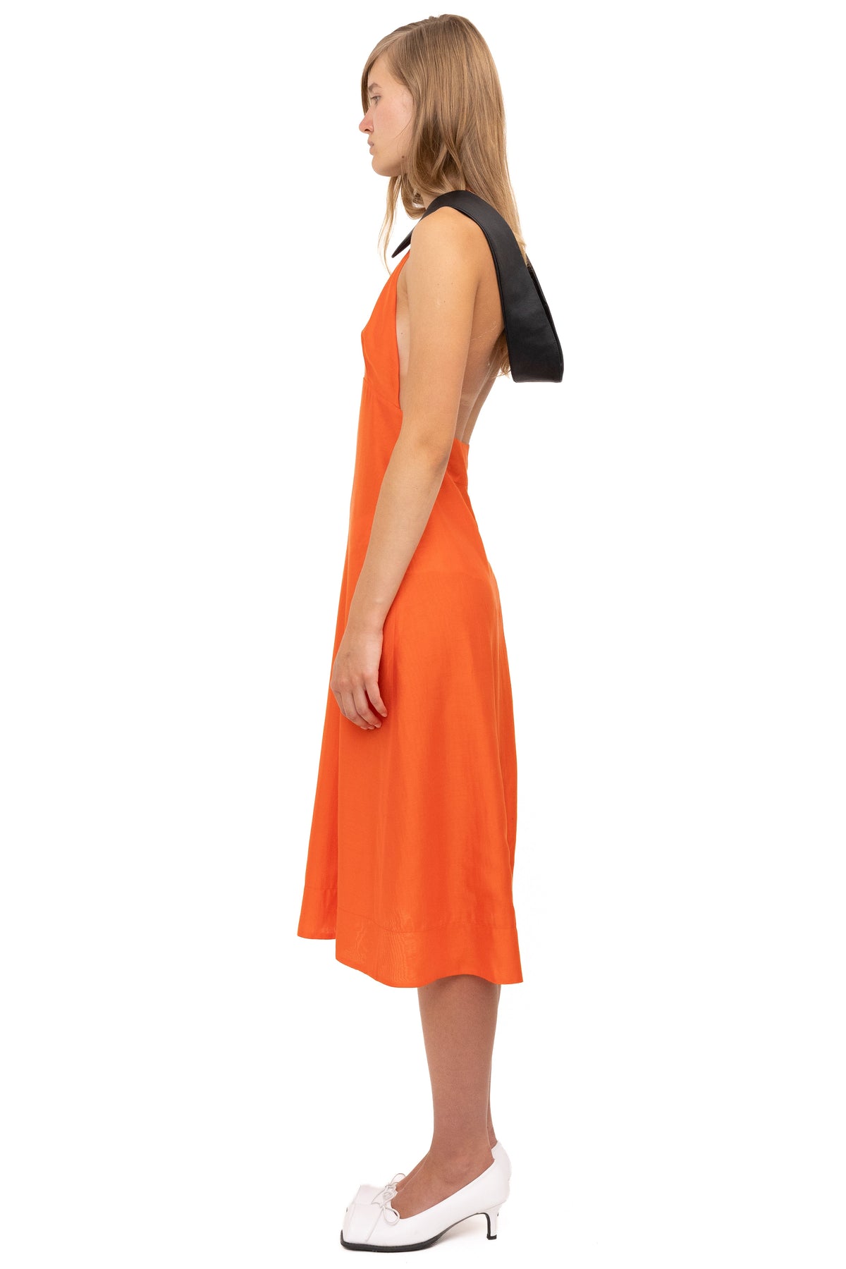 Greta dress orange