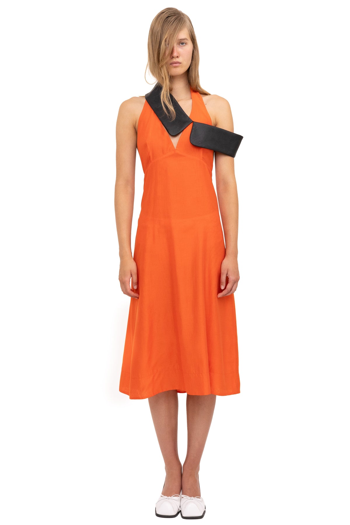 Greta dress orange