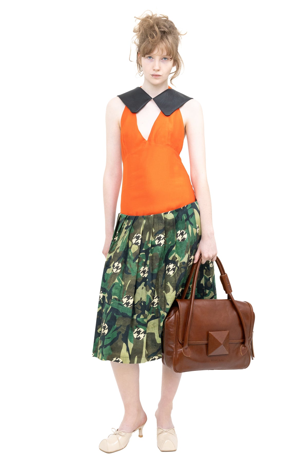 Greta top orange