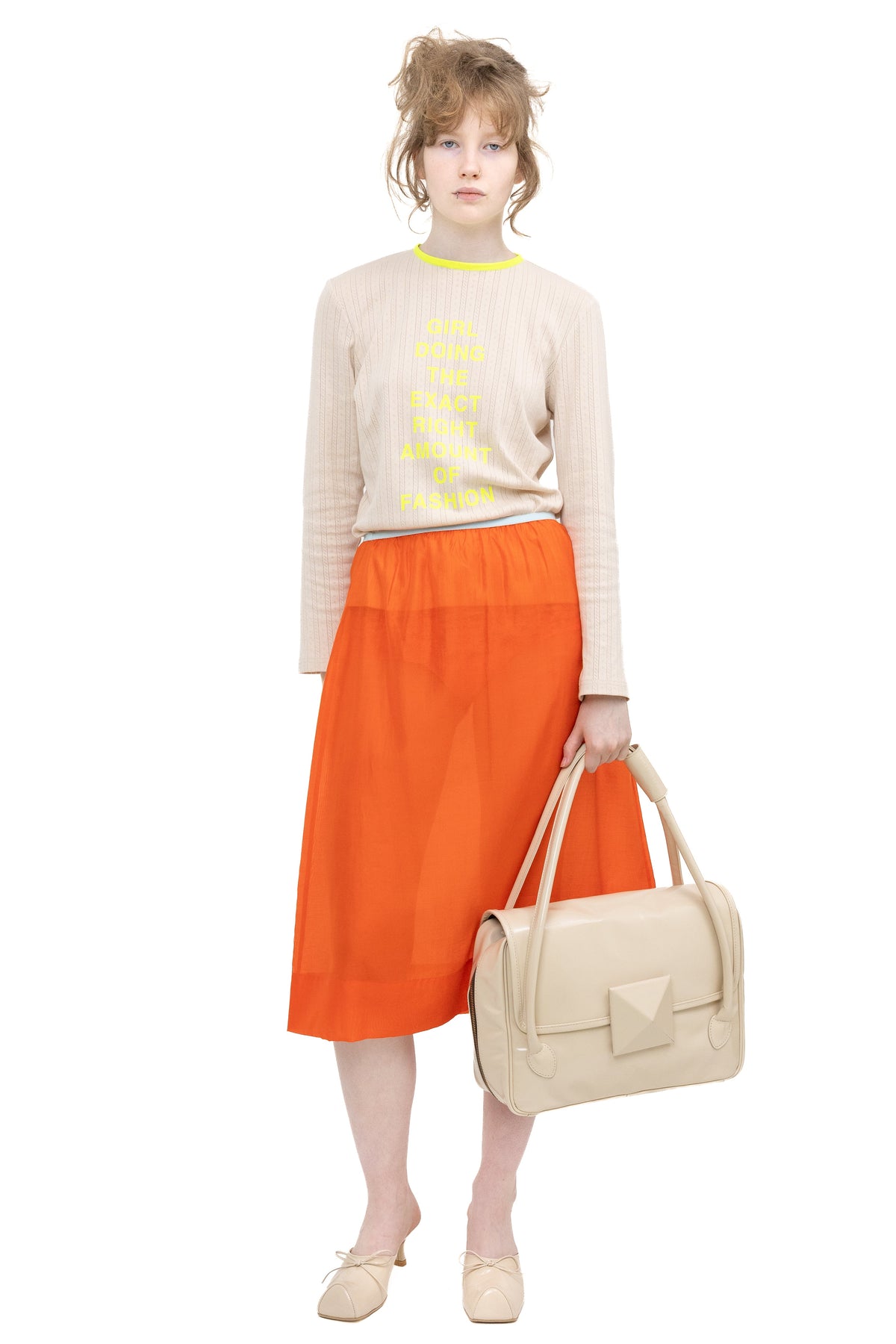 Linda skirt orange