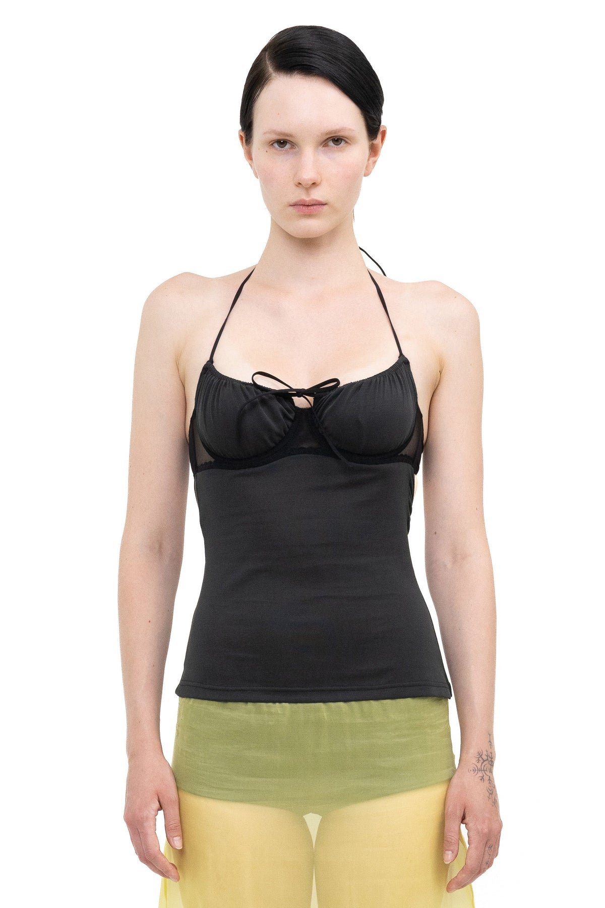 Underwire bra top