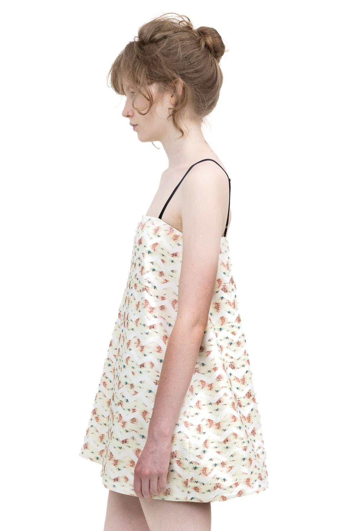 Flower trapezia dress