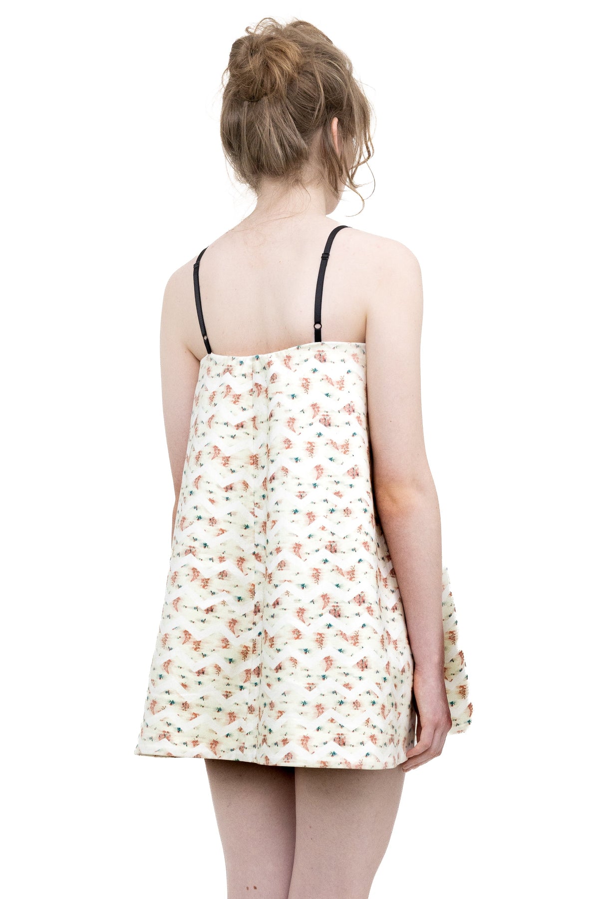 Flower trapezia dress