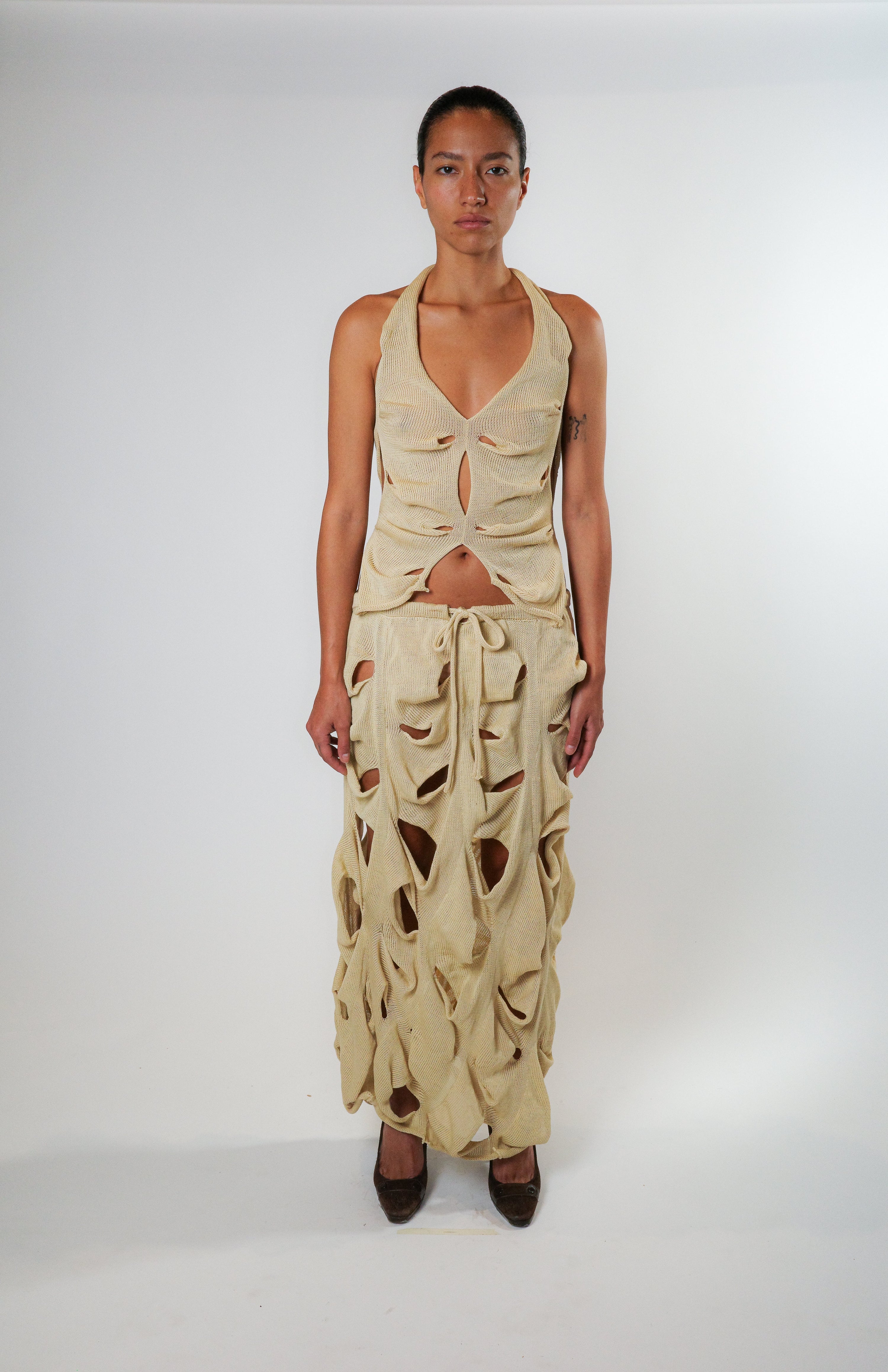 Butterfly top (beige)