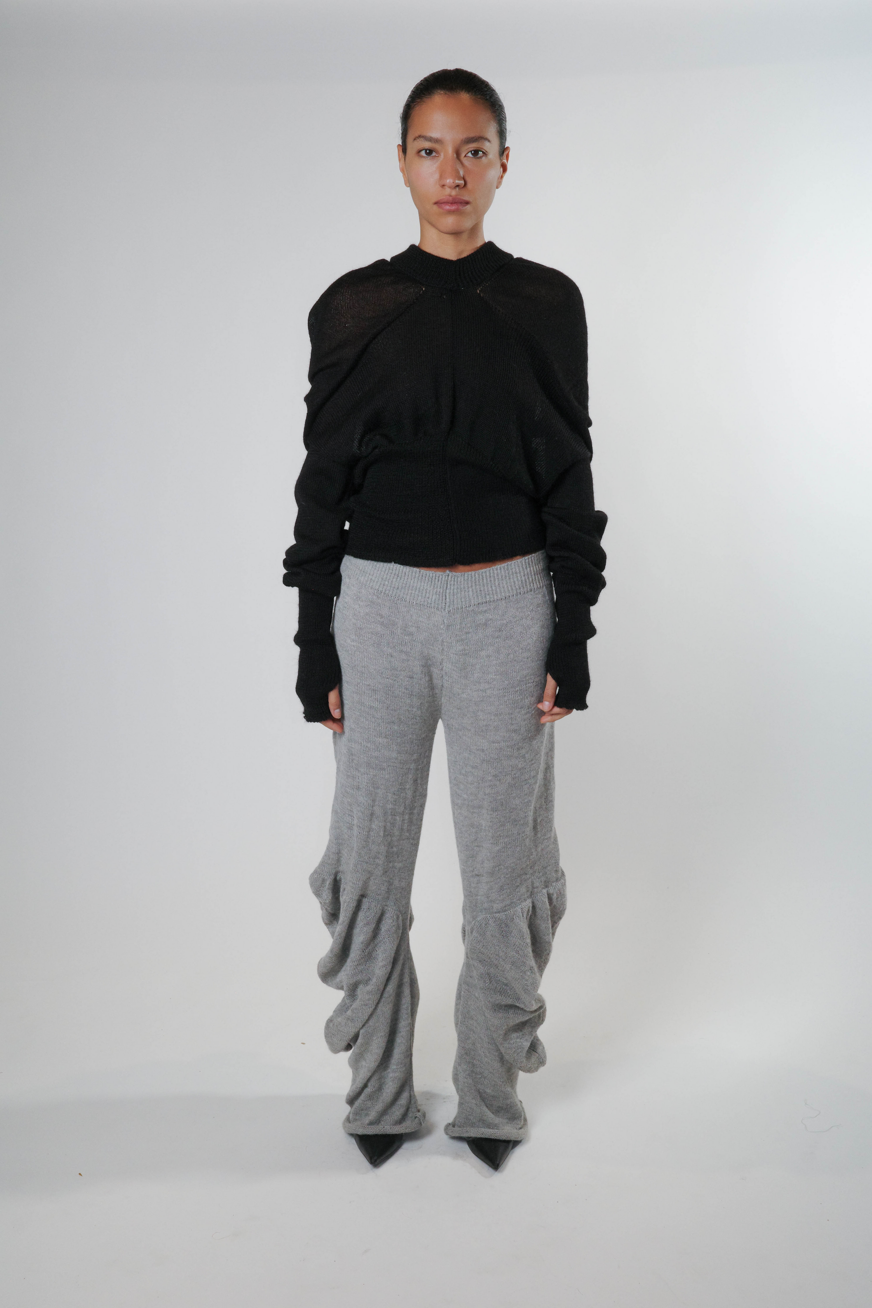 Triangle hoodie (black)